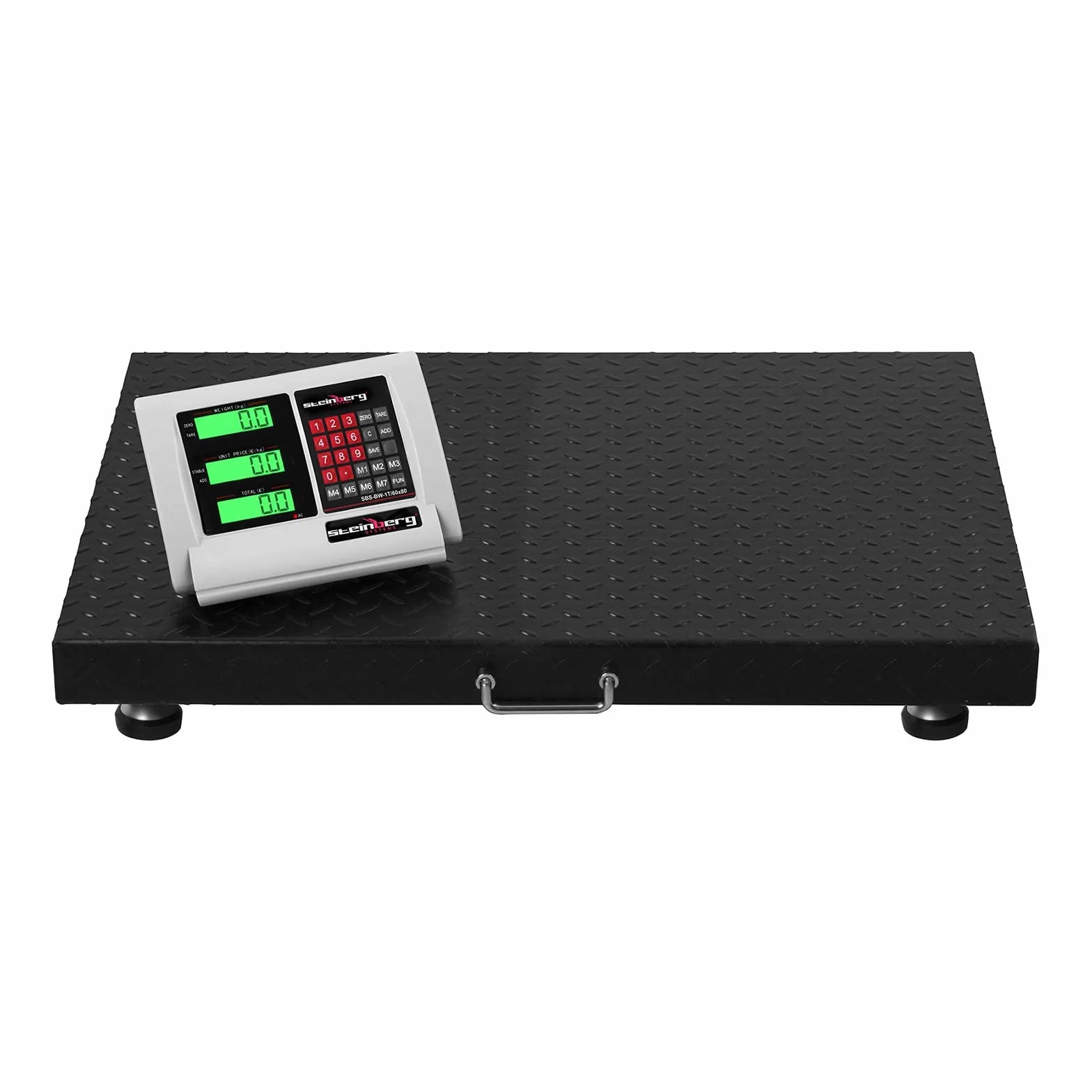 Steinberg Systems Bilancia da pavimento SBS-BW-1T 1000 kg 200 g precisione display radiocomandato