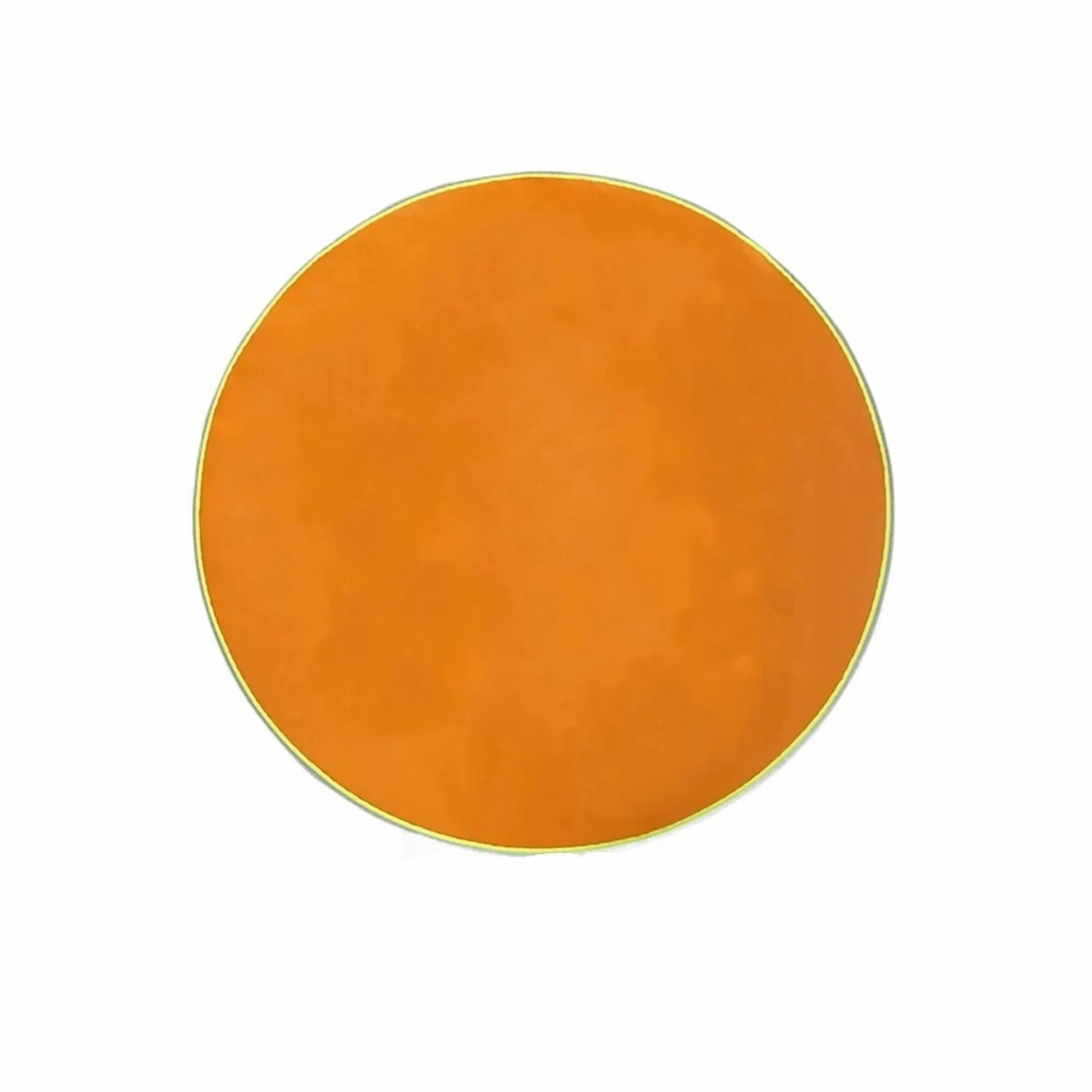 Tappeti Per Camino Tappetino for camino resistente alle alte temperature in fibra di vetro a doppio strato for la protezione del pavimento in legno(90 * 90cm orange)