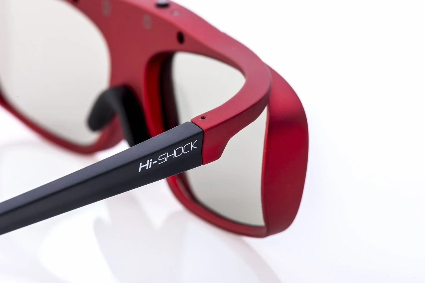 2x Hi-SHOCK® RF Pro Scarlet Heaven Occhiali 3D Attivi per proiettore EPSON comp con ELPGS03, EH-TW6600, EH-TW7200, EH-TW8100, EH-TW9200 [120 Hz ricaricabile FHD3DRF]