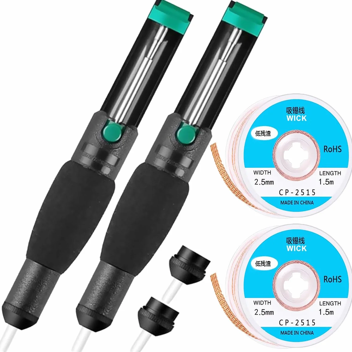 Ventosa per Saldatura a Doppio Anello 8" con Ugello Dissaldante CP2515 Strumento di Rimozione Saldatura