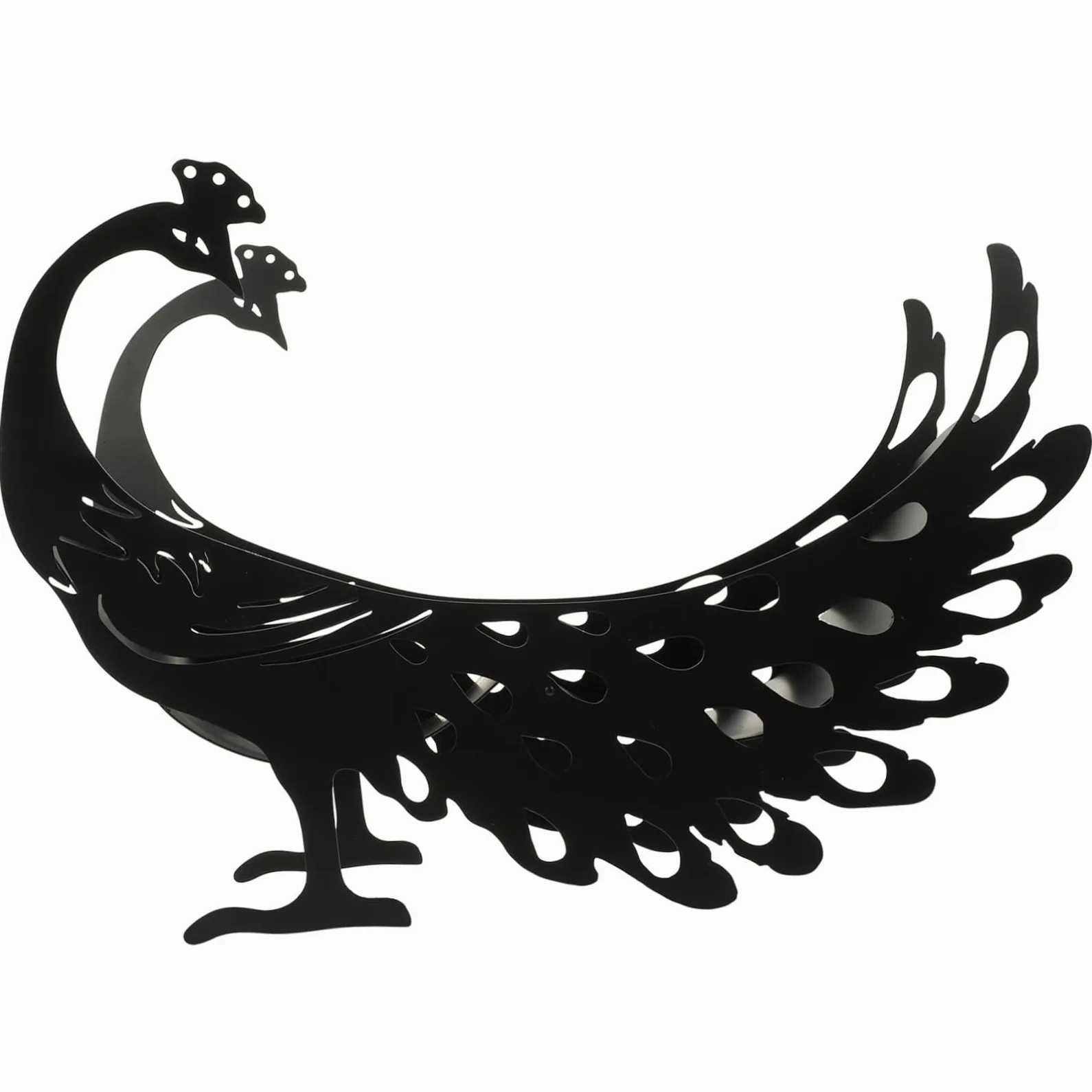 MAGICLULU Elegante Portarotolo Di Carta Igienica A Forma Di Pavone Portarotolo Di Carta Igienica Da Scrivania in Metallo