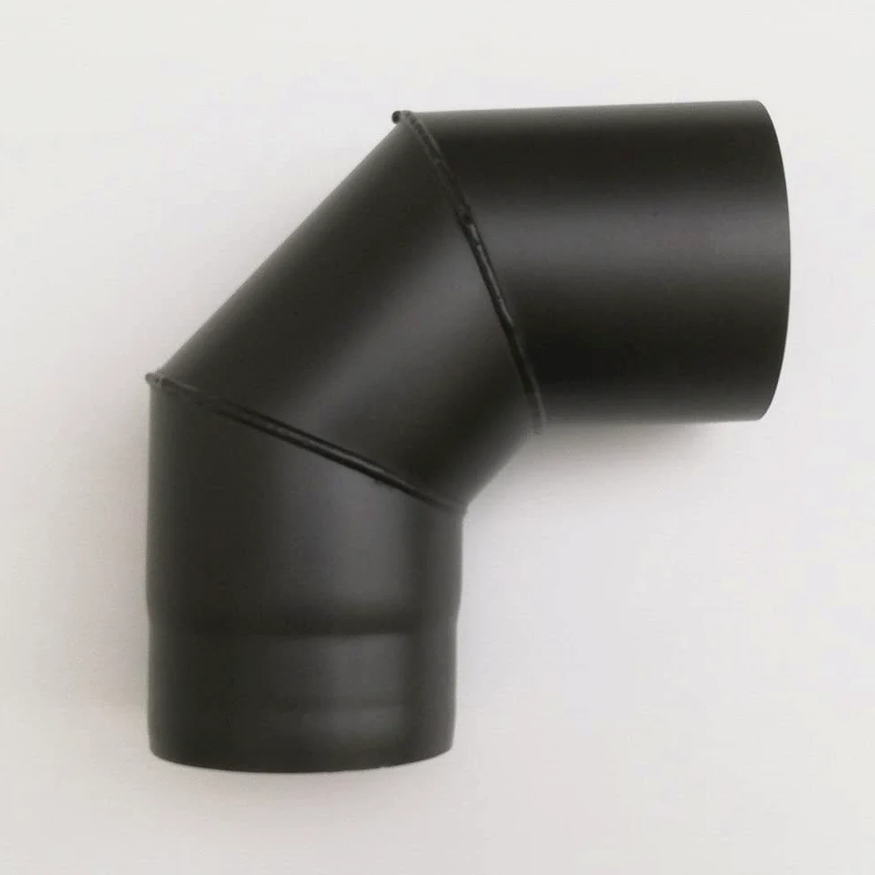 Aflex raccordo per stufa a legna - camino curva MF a 90 gradi (200mm)