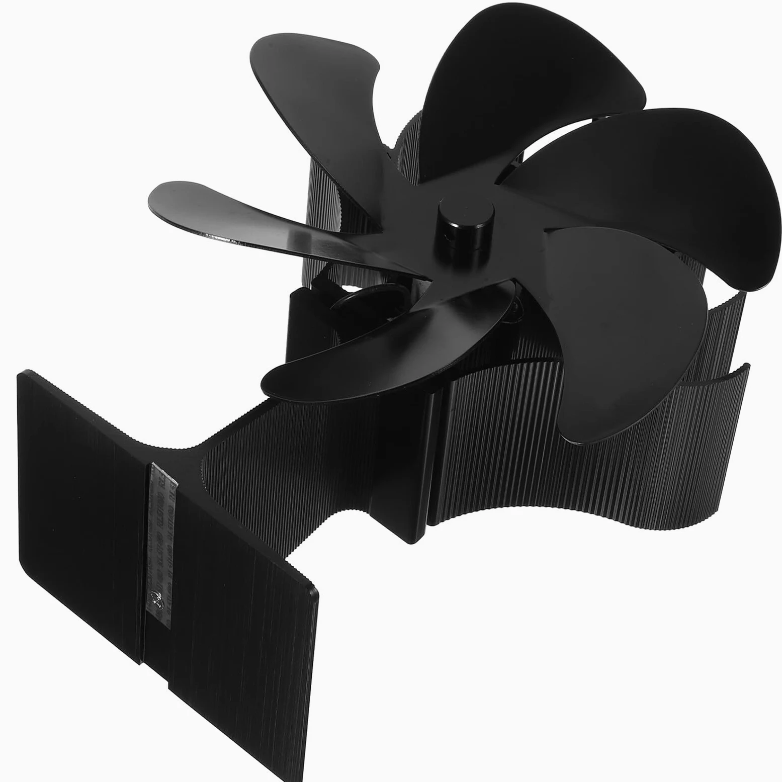 Homoyoyo Ventilatore per Riscaldamento Alimentato a Calore Ventilatore per Focolare Efficiente Distribuisce Aria Calda in Stanza Compatibile con Riscaldamenti a Legna, Gas o Pellet senza Ne