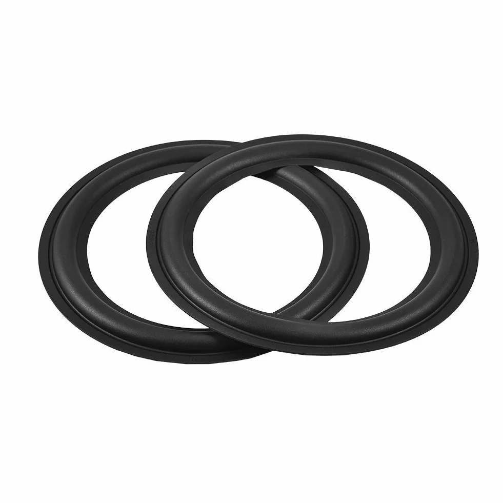 2 Pezzi Bordi in Gomma, Altoparlante da 8 Pollici Bordo in Gomma Riparazione Surround Bordo in Gomma Woofer Sostituzione Parti di Riparazione per, Altoparlante