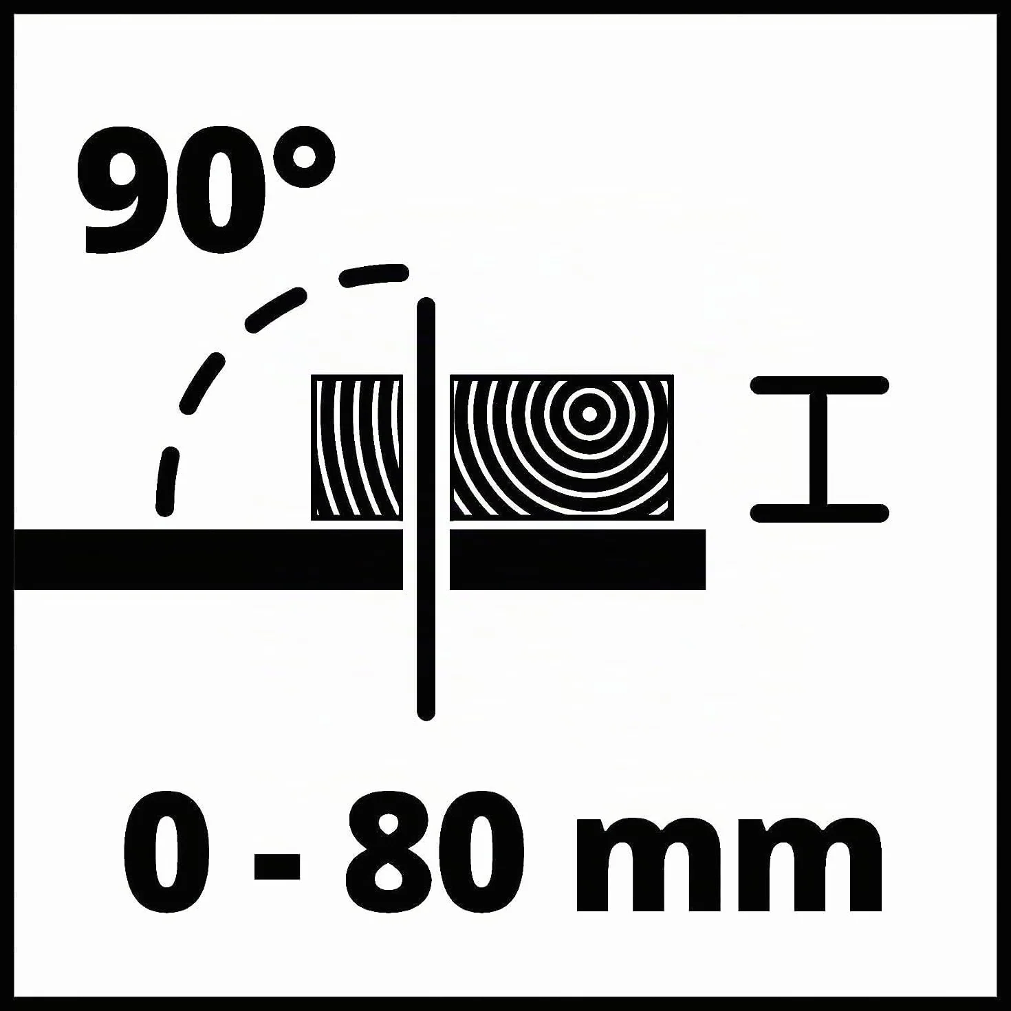 Einhell Sega circolare da banco TC-TS 2225 U (max. 2.200 W, avvio graduale, guida parallela/angolare, lama inclinabile, regolazione in altezza fino a 80 mm, prolunghe)