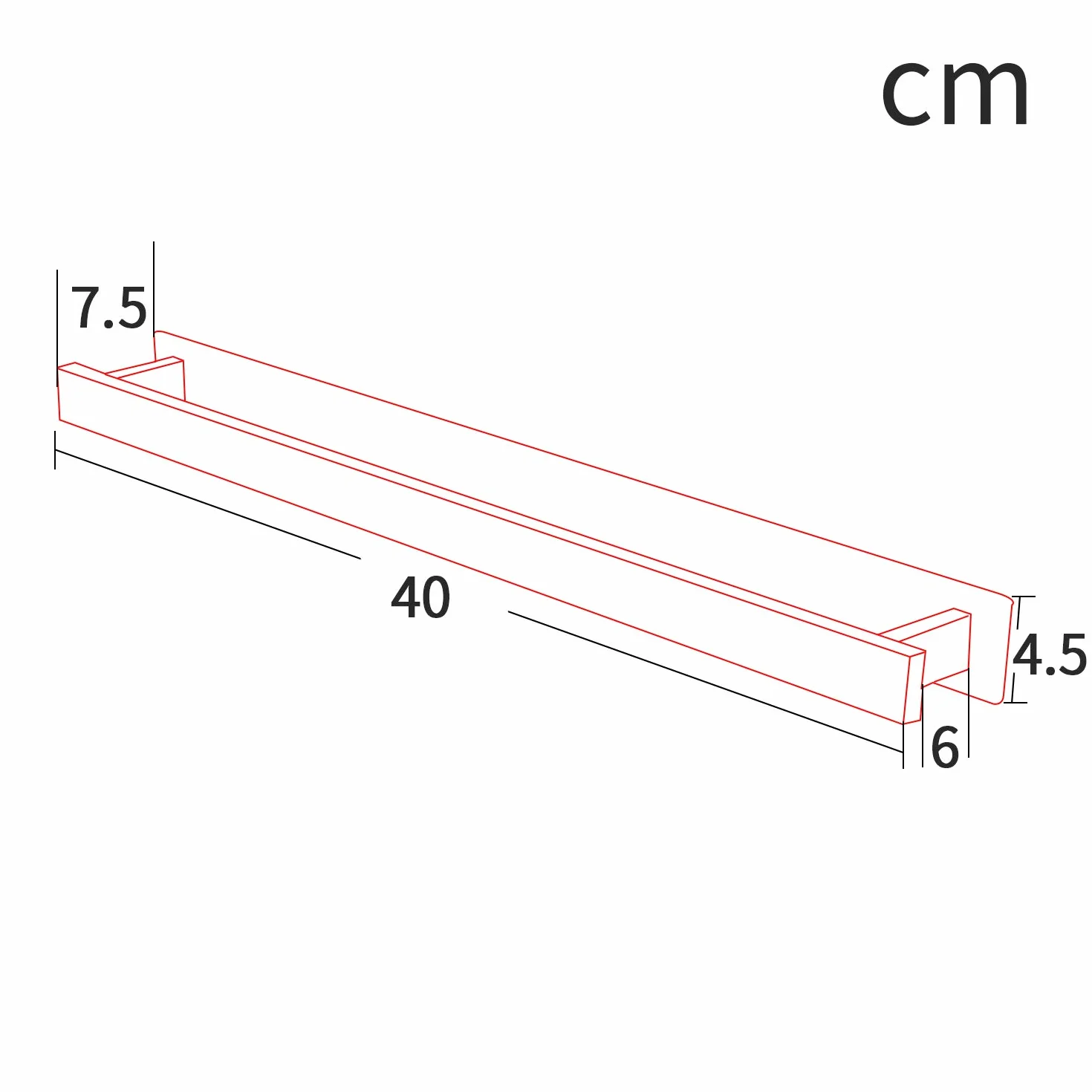 ZUNTO Portasciugamani 40CM Autoadesivo Acciaio Inossidabile
