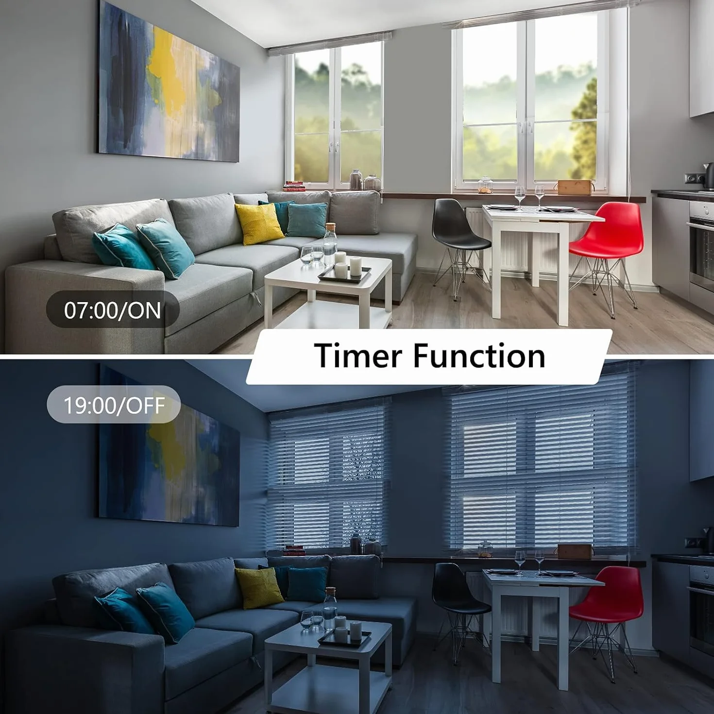 Interruttore Tapparelle WiFi, Maxcio Smart Switch per Tapparelle Elettriche, Compatibile con Alexa e Google Home, APP Controllo, interruttore WiFi per Persiane Avvolgibili e Tende