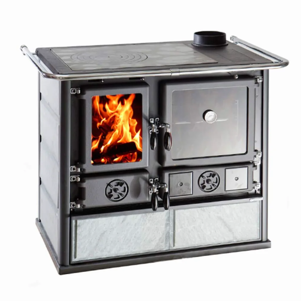 Cucina a Legna con Forno Modello Rosa Petra
