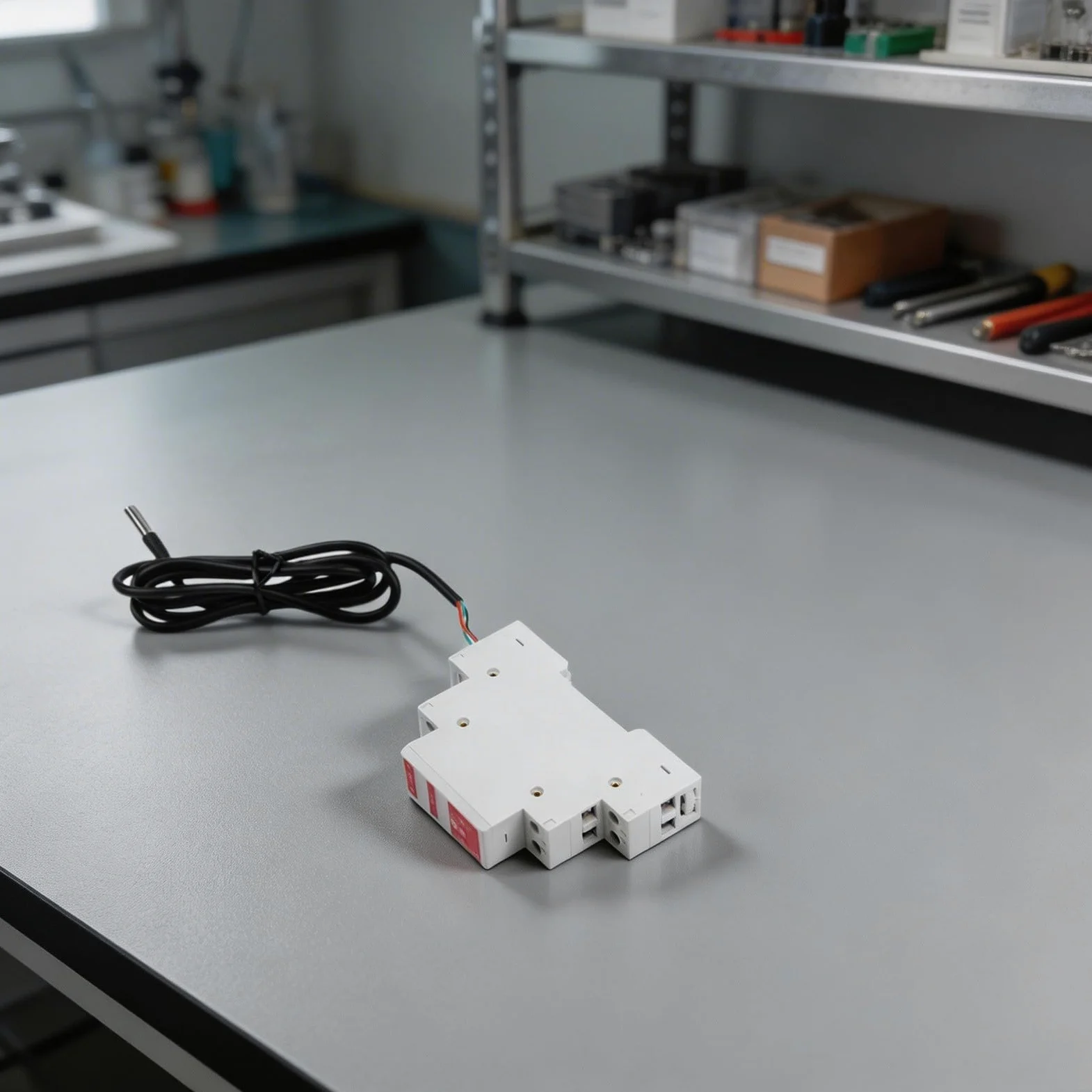 Termostato Smart WiFi con sonda, regolatore digitale di umidità di temperatura per app Tuya, interruttore relè programmabile