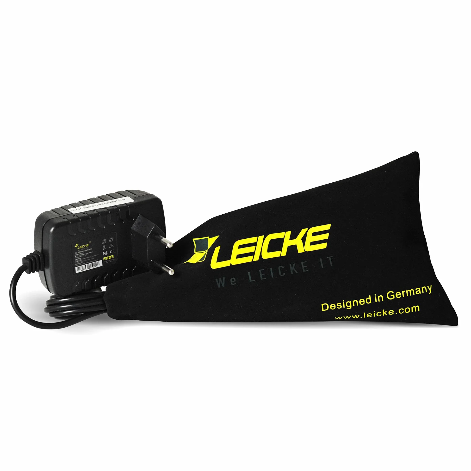 LEICKE Alimentatore per Dymo 9V 2A 18W,Caricabatterie per LabelManager LM 160 | Letratag LT-100 | LT-100H,Stampanti, Scanner,Switch,Router ed Altro