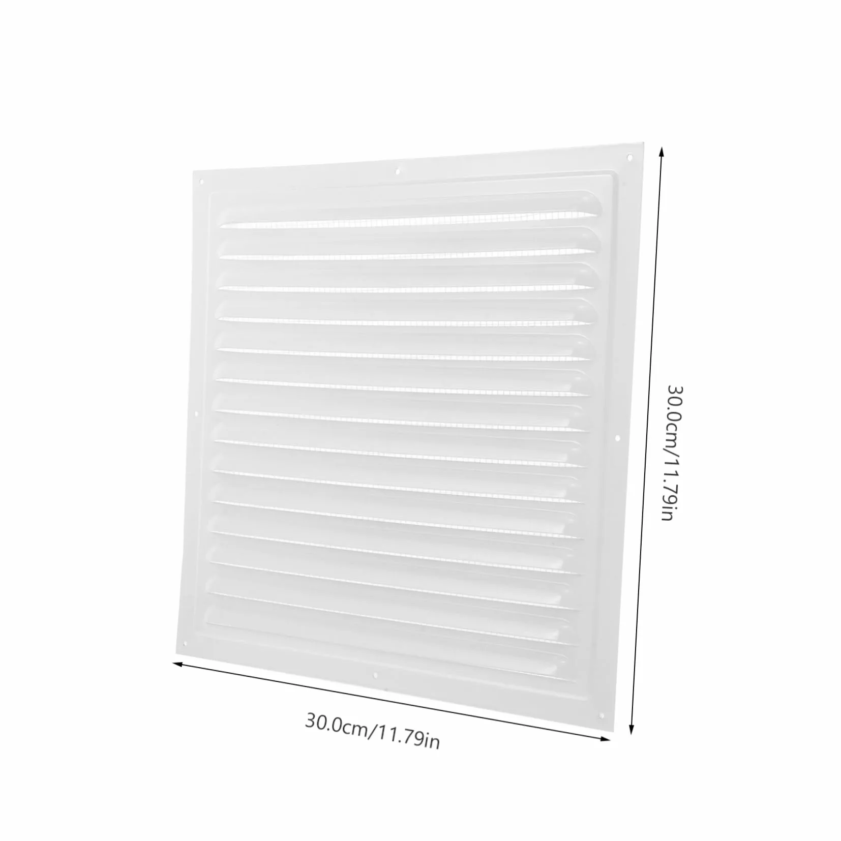 SOIMISS Elegante Griglia di Ventilazione a Soffitto - 2 Pezzi in Alluminio per Condizionatore Sfiato Aria Condizionata Centralizzato