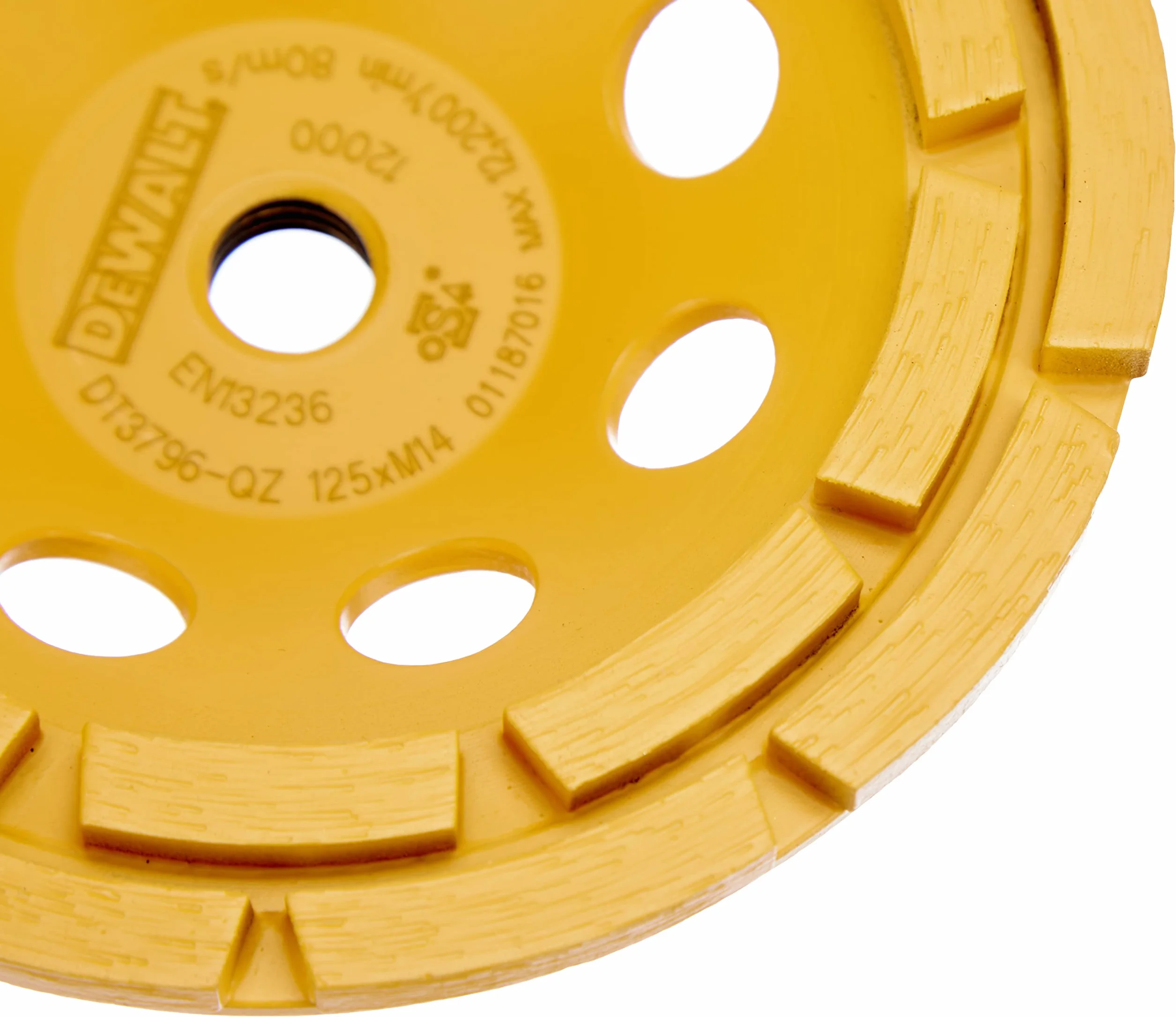 DEWALT DT3796-QZ Tazza diamantata 125mm corona doppia
