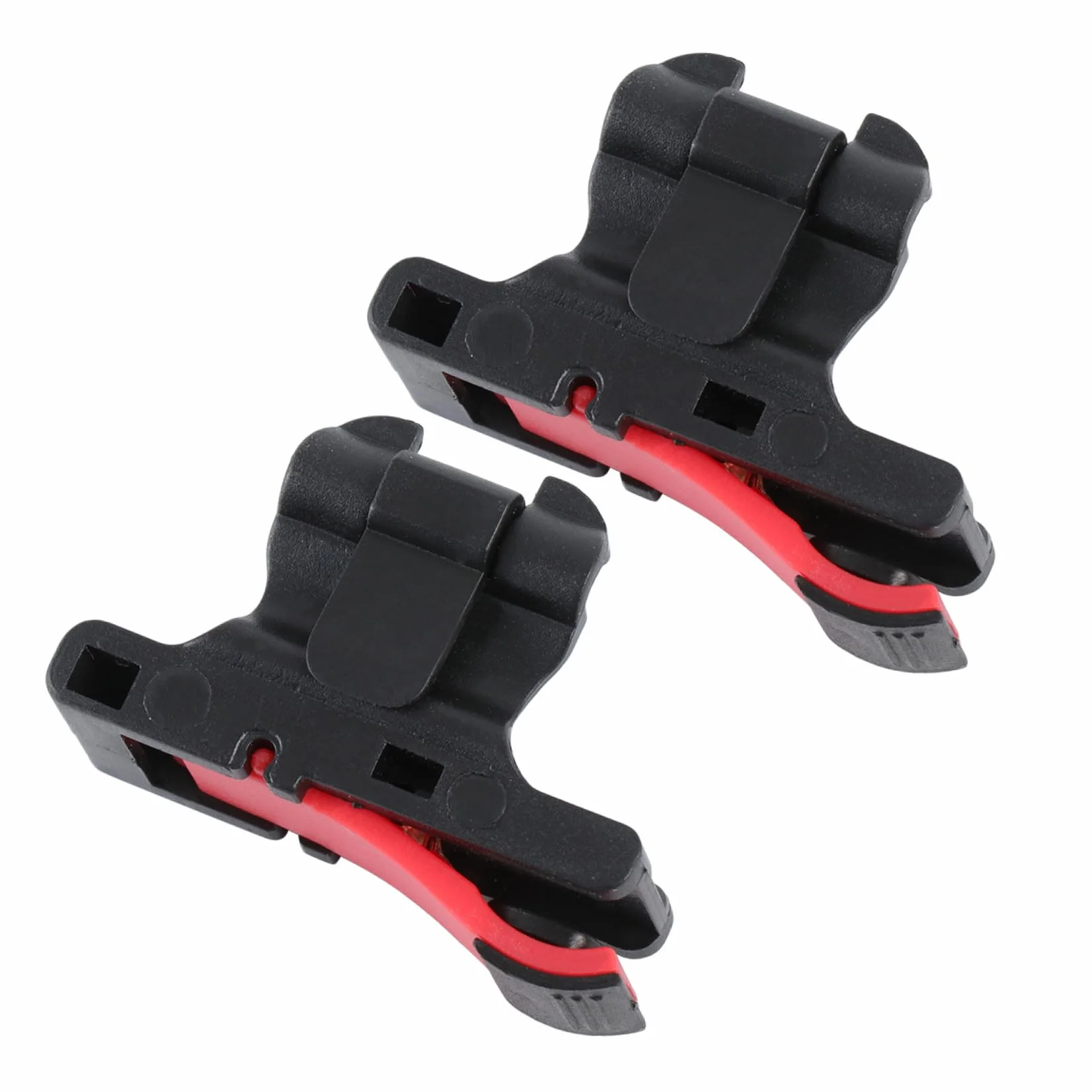 Gatuida Controller di Gioco Pulsante Rapido per Telefoni, Accessorio Assistenza Fps e Clip Regolabile, per Giocatori Mobile, Colore Nero
