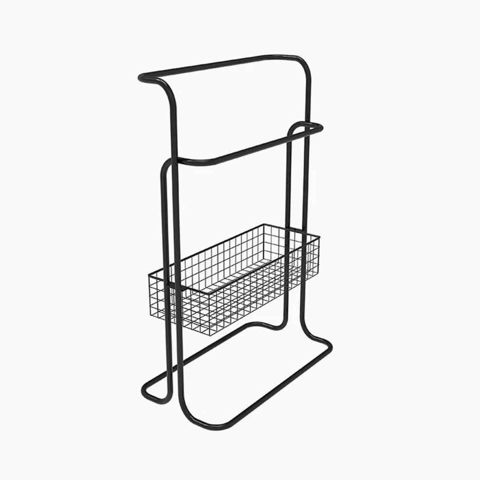 Portasciugamani da Terra Portasciugamani da Pavimento Portasciugamani da Bagno Portasciugamani Portasciugamani da Pavimento Senza punzonatura Portasciugamani da Bagno Portasciugamani(Nero)