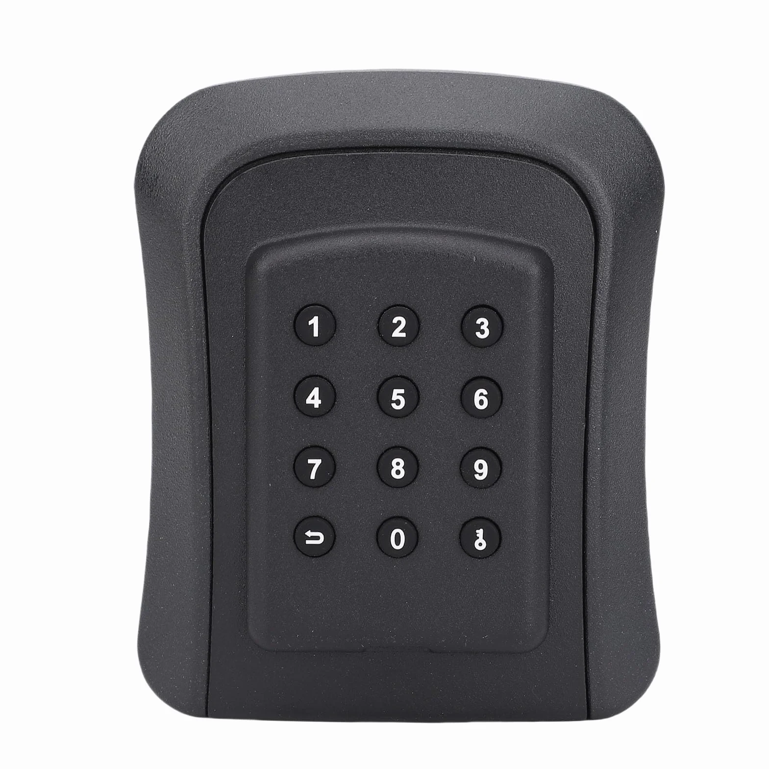 Cassetta di Sicurezza Portatile per Chiavi Intelligenti, Controllo 'app con Accesso Senza Chiave Meccanico Bluetooth, Grillo a U IP65 con Ampio Spazio di Archiviazione per Casa, Garage, Uffici