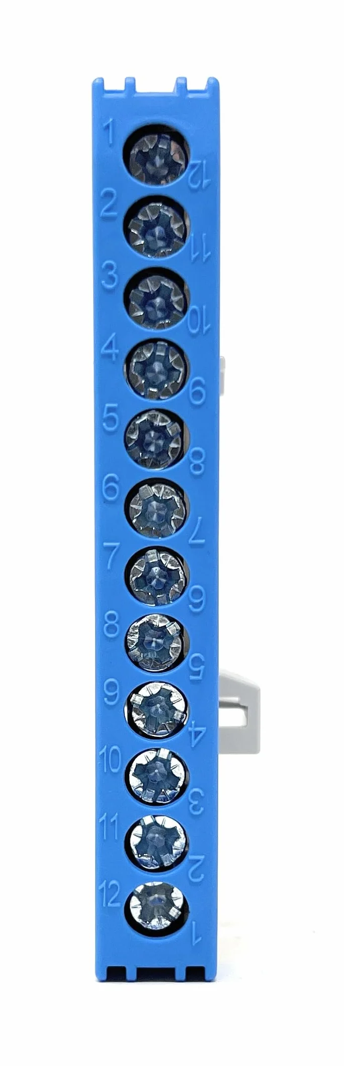 Pollmann Morsetto N12-F2 a prova di dita Blu