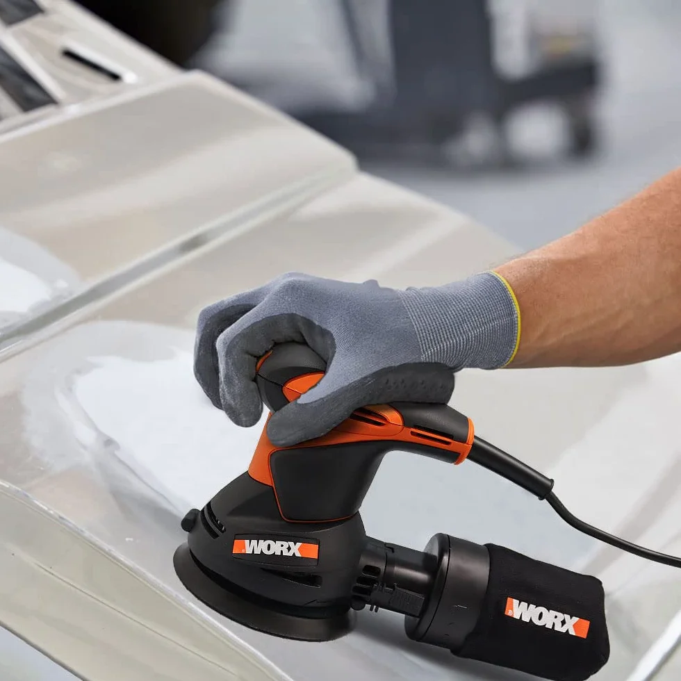 WX652.1 Worx - Roto-Orbital Sander 125 millimetri.