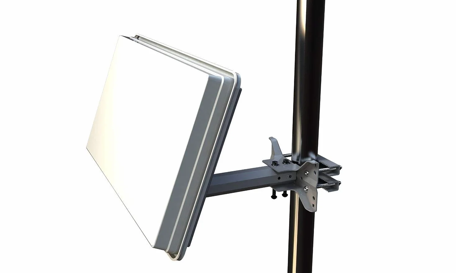 Selfsat H30D2+ - Antenna piatta con 2 partecipanti TV SAT + passacavo per finestra + cavo Full HD 4K