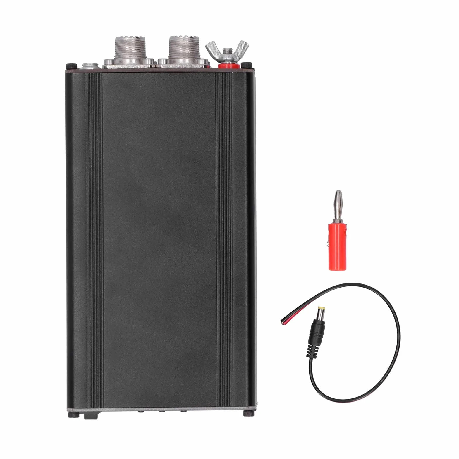 1Migliora La Tua Esperienza di Ascolto a Onde Corte con Il Nostro Sintonizzatore Per Antenna Universale da 150 W - Include 4 Induttori Ad Anello Magnetico T90‑2 Per Prestazioni Ottimali da 1,9 a 54 MH