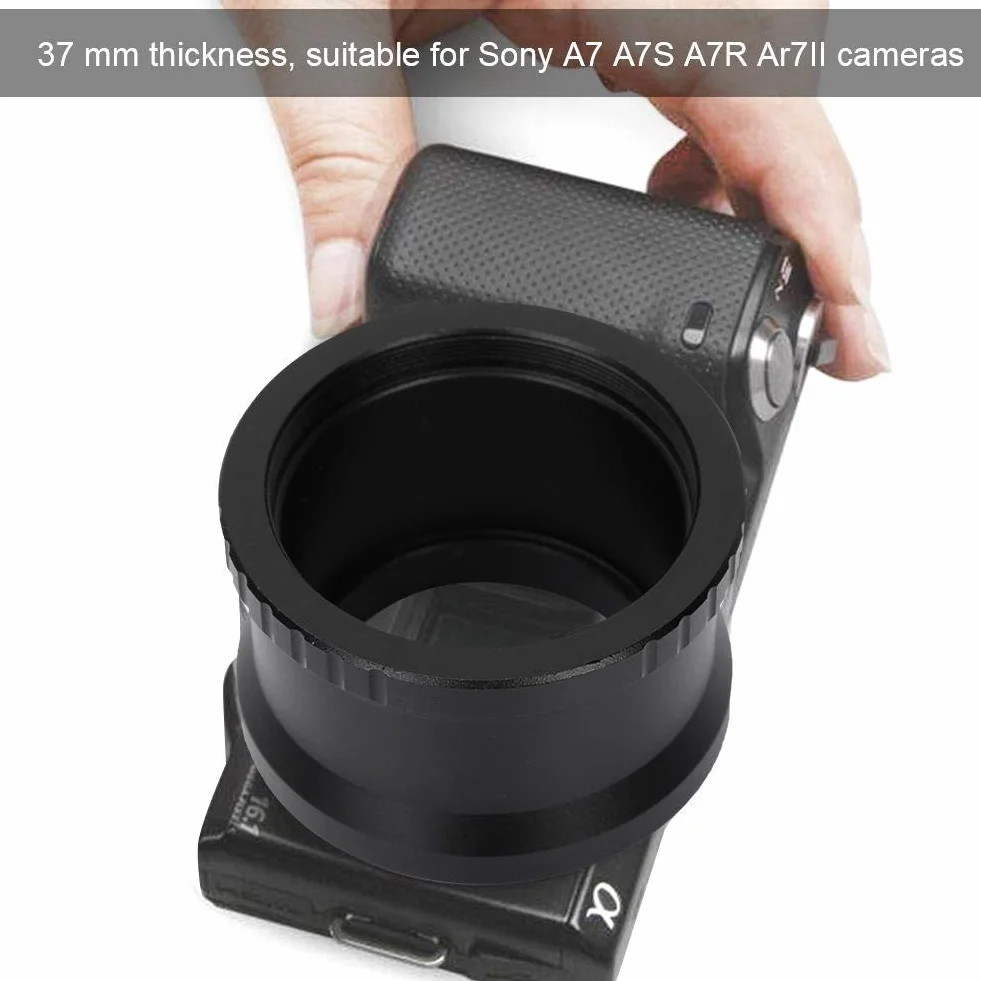 Mugast Teleskop Adapter für Sony NEX Kamera M48 0,75mm Adapterring Teleskop für Sony E-Mount
