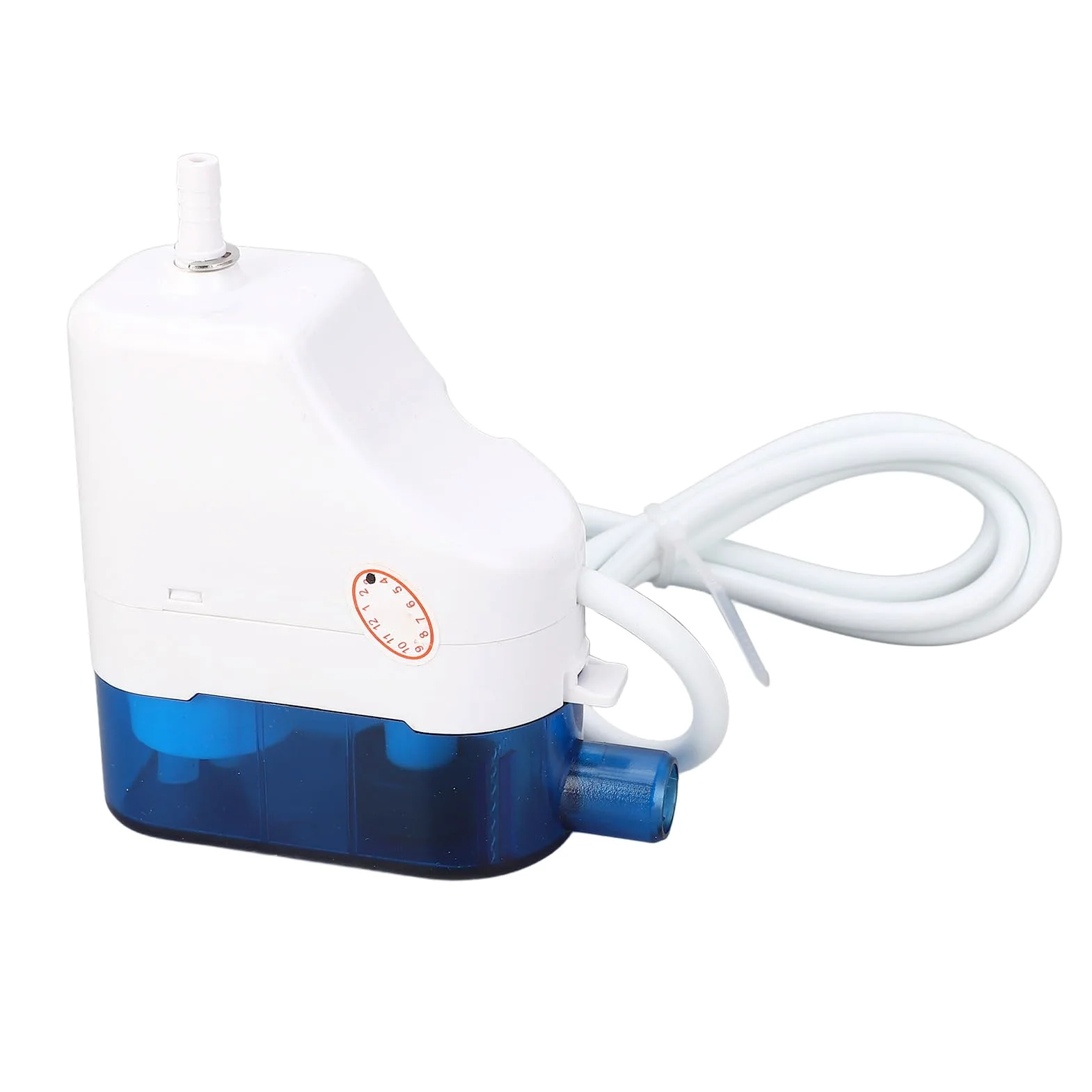 Fabater Pompa di Condensa Automatica, Pompa di Scarico CA a Basso Rumore da 22 DB, Portata 40 Litri H, Sollevamento di 10 M, di Scarico Condensa con Serbatoio da 0,07 Litri per Macchine per il