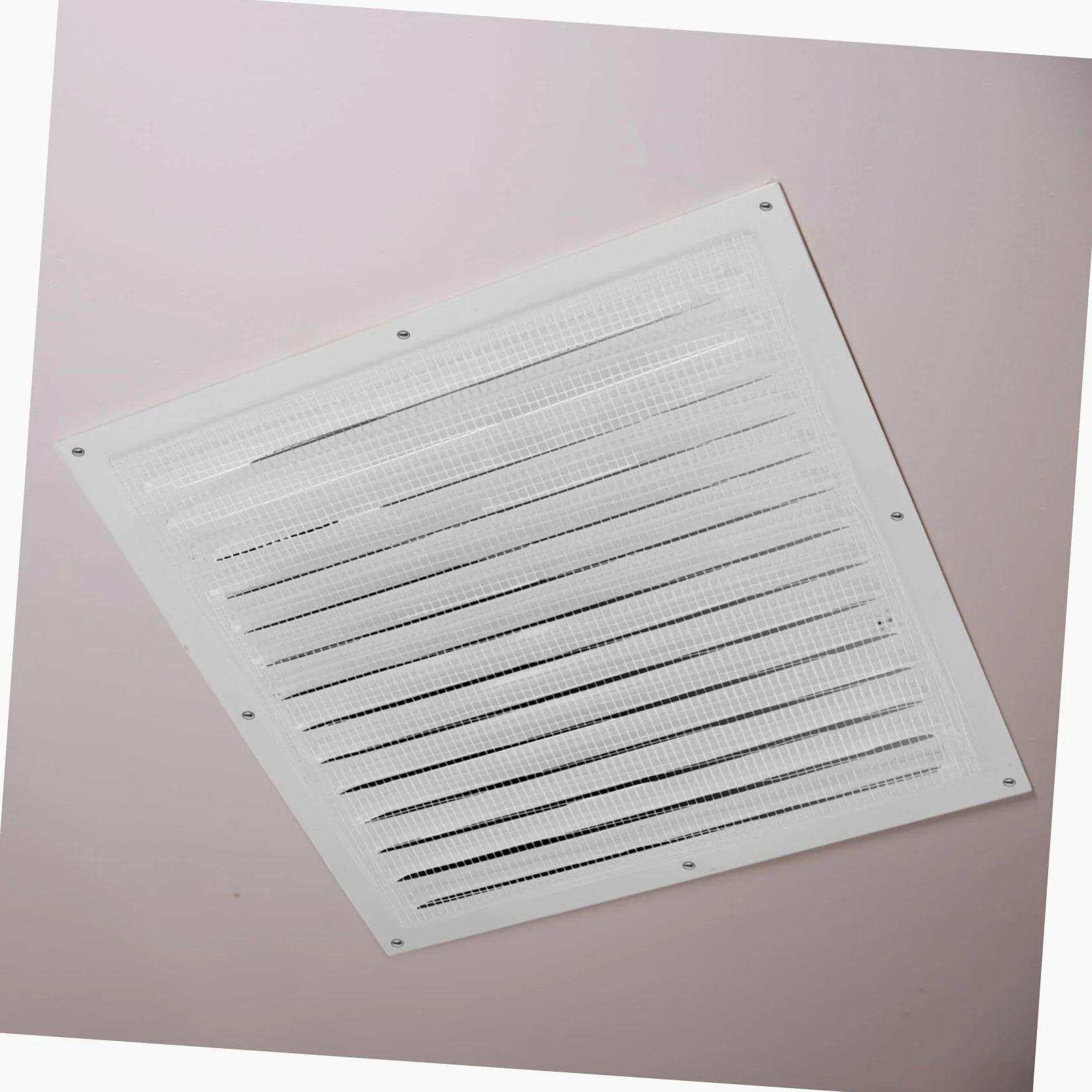 SOIMISS Elegante Griglia di Ventilazione a Soffitto - 2 Pezzi in Alluminio per Condizionatore Sfiato Aria Condizionata Centralizzato