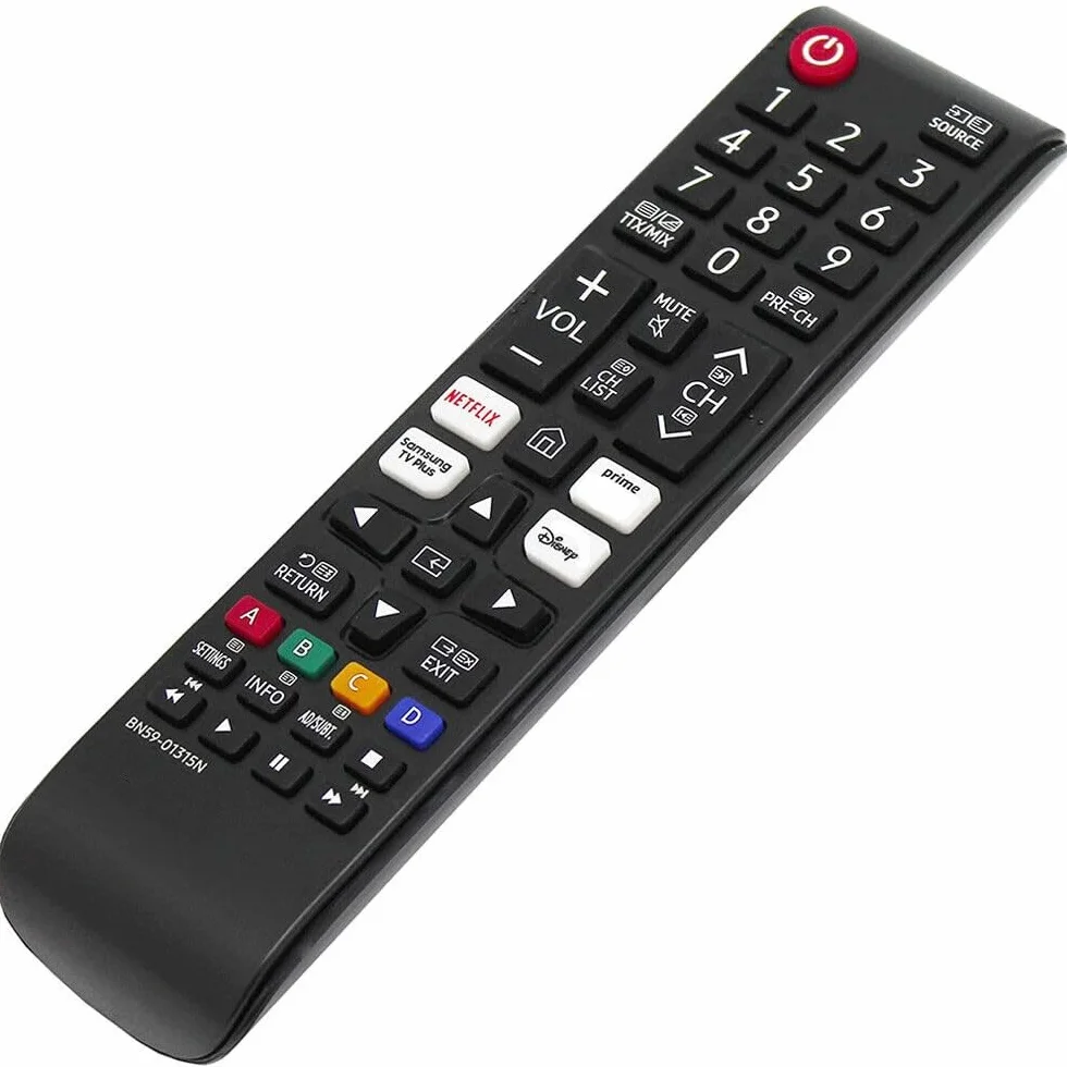 Telecomando Universale Samsung con pulsanti di scelta rapida per Smart TV LCD QLED LED HDTV 3D 4K Compatibile solo con TV Originali Samsung Non Serve Programmazione