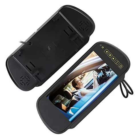 Specchietto Retrovisore con Display LCD da 7 Pollici per la Telecamera di Backup
