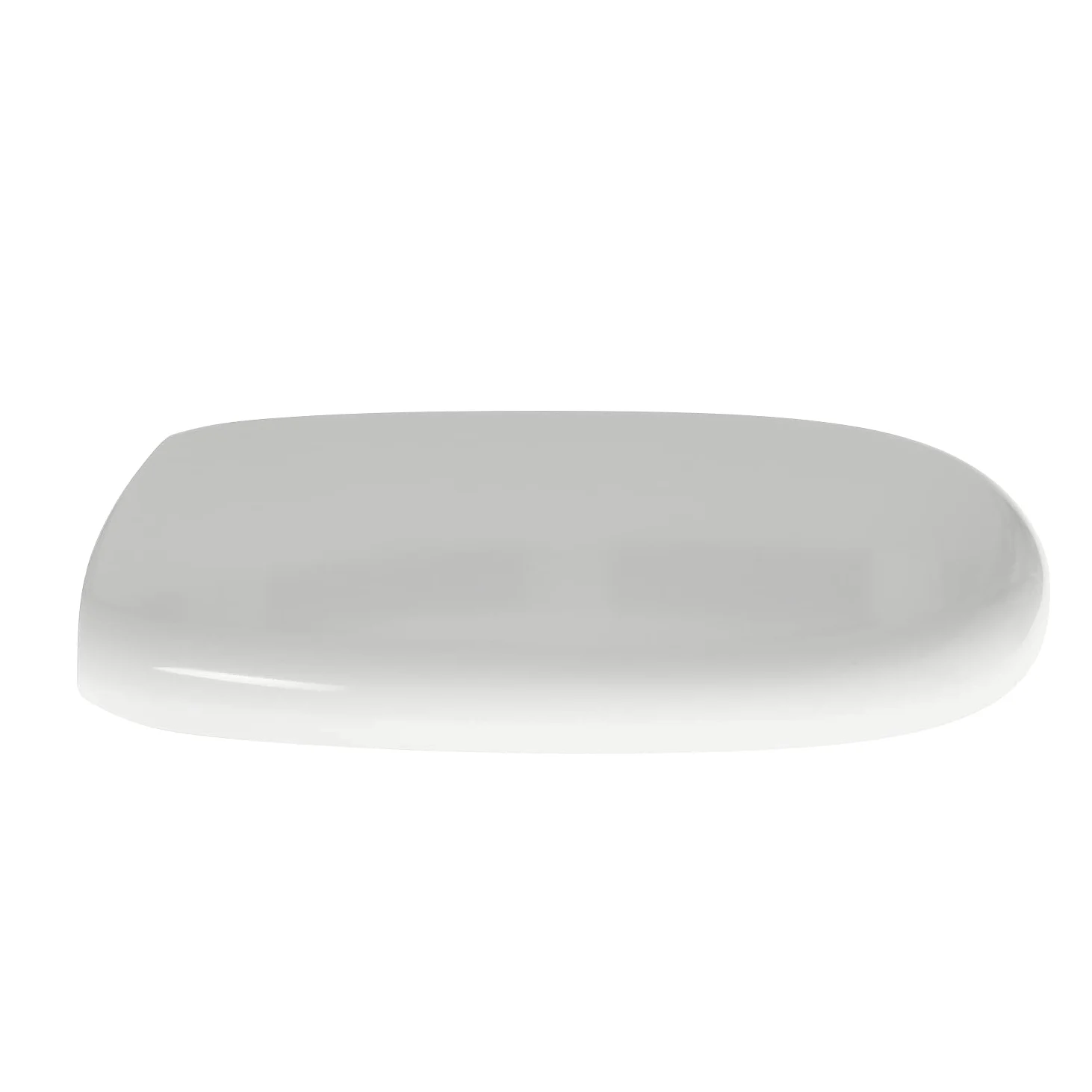Copriwater per ART CERAM TEN AVVOLGENTE come ORIGINALE TERMOINDURENTE BIANCO cerniera inox