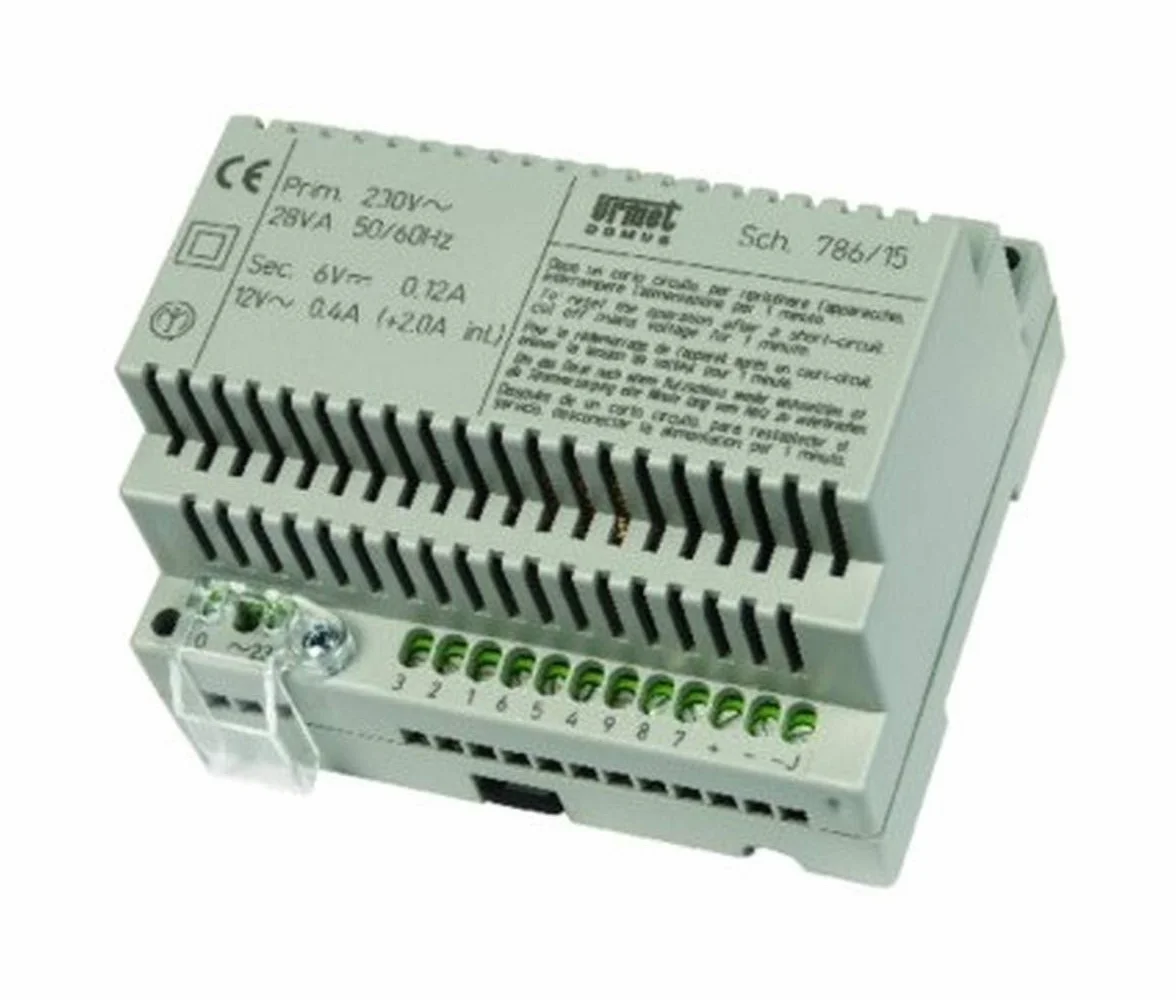 Alimentatore citofonico urmet 786-15 per impianti intercomunicanti