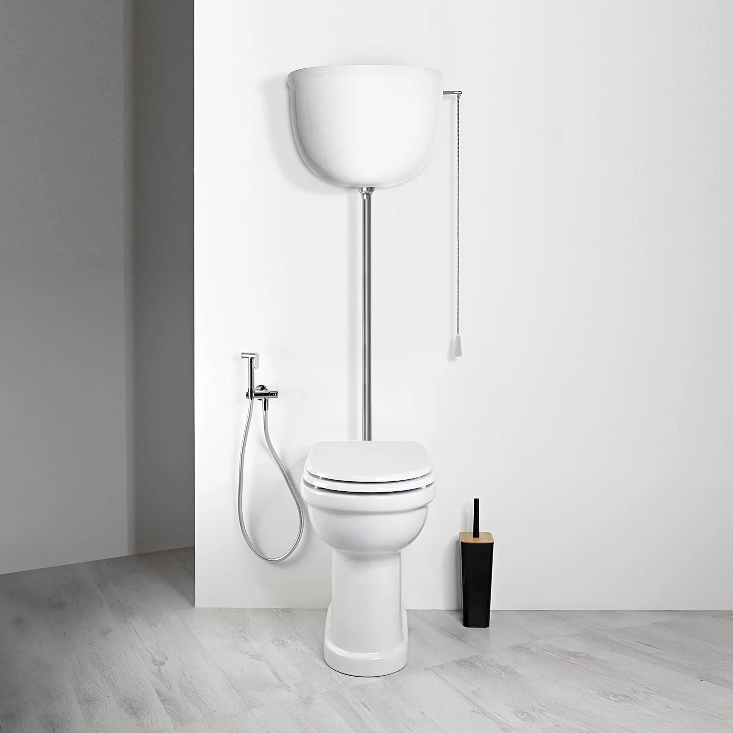 Cassetta Scarico WC Ceramica Porcellana Entrata Acqua DX SX Universale