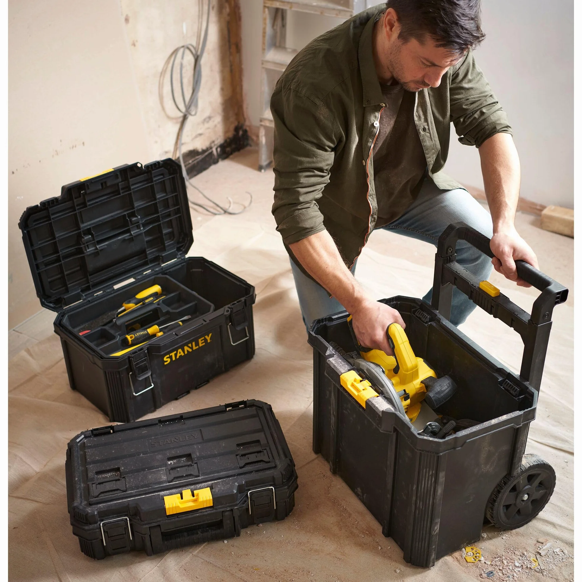 STANLEY STST83319-1 Carrello Porta utensili 3 in 1