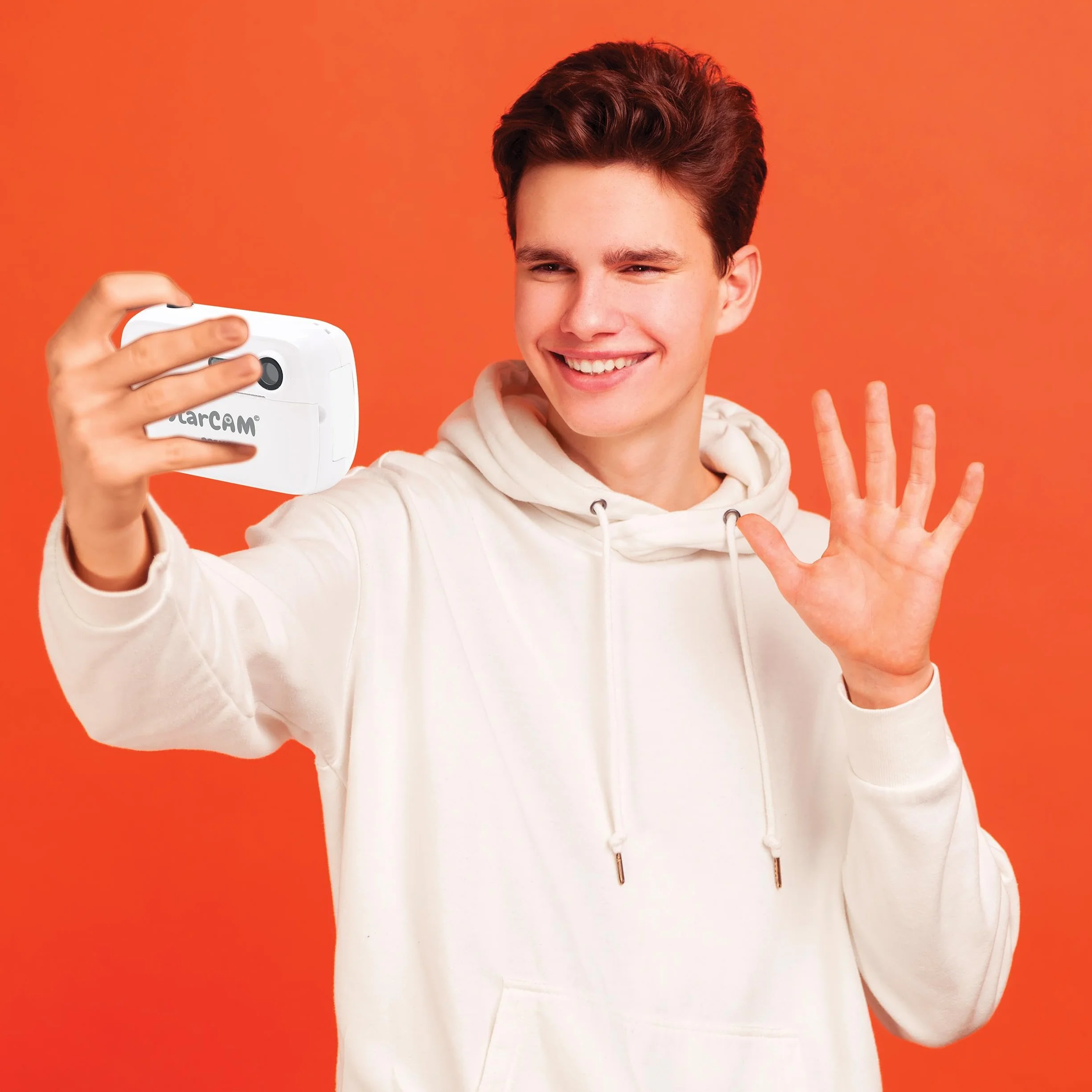 Lexibook StarCAM Print, Confezione di fotocamera con stampante istantanea, funzione foto e video, scheda SD da 32 GB e kit di personalizzazione foto inclusi, DJ150LXB