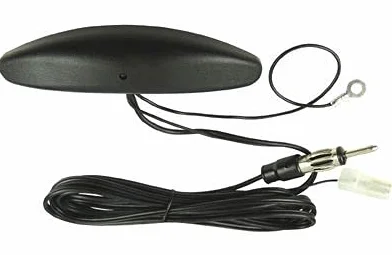 Audioproject A100 - Antenna-per-autoradio fm nautica universale adesiva al parabrezza compatibile per: Toyota Aygo Opel Corsa Fiat Panda Suzuki Peugeot Cooper adapter universe antenna auto corta accessori