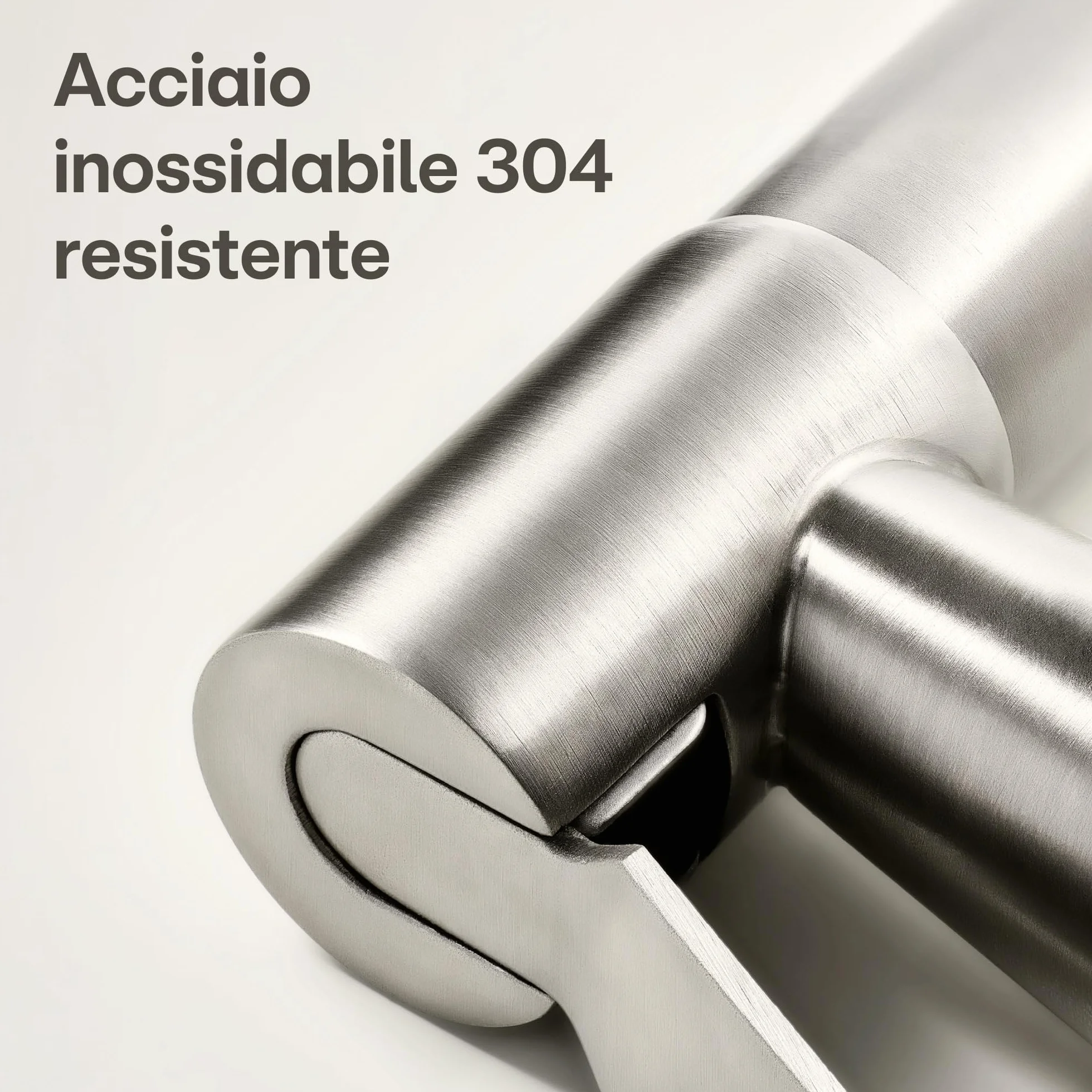 Bidet Spruzzatore con Doccetta e Supporto in Acciaio Inox per WC e Lavabo