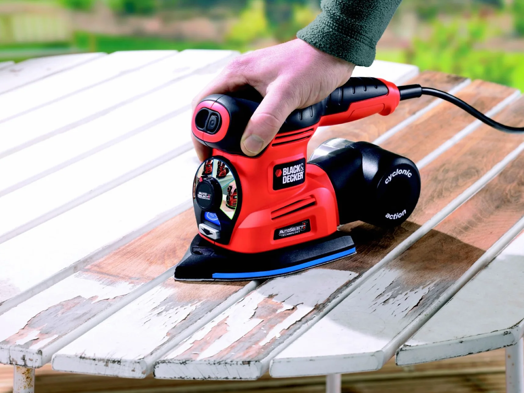 BLACK+DECKER Levigatrice Mouse Multifunzione KA280LK-QS