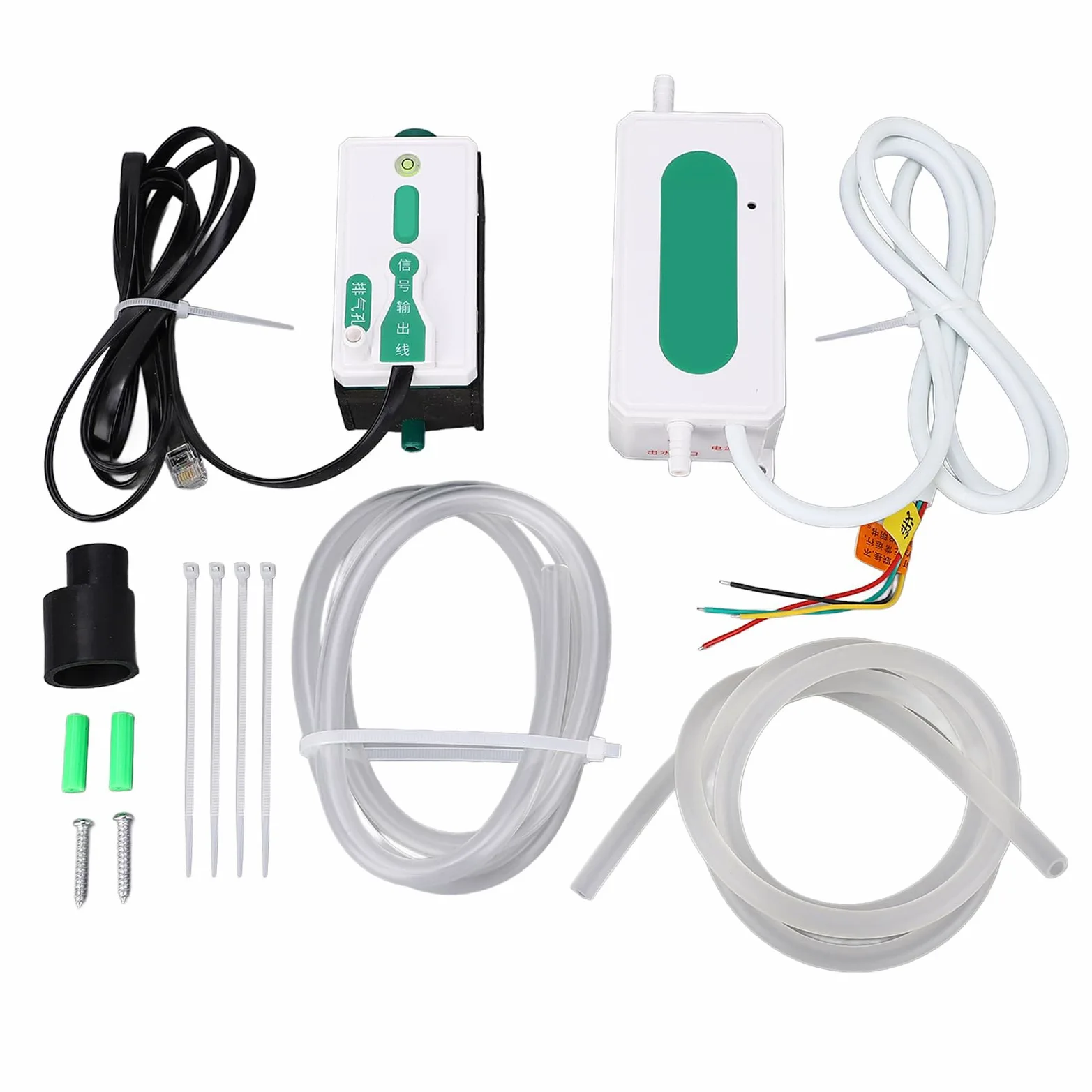Fabater Mini Pompa Condensa HVAC Split, Pompa di Drenaggio Condensa Automatica Silenziosa 110-230 V, Serbatoio Acqua da 70 Ml per Deumidificatore Condizionatore d'aria