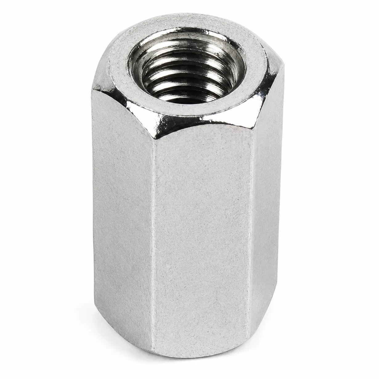 Dado di giunzione DIN 6334 lungo forma alta acciaio inox A2 V2A M5 25 pezzi