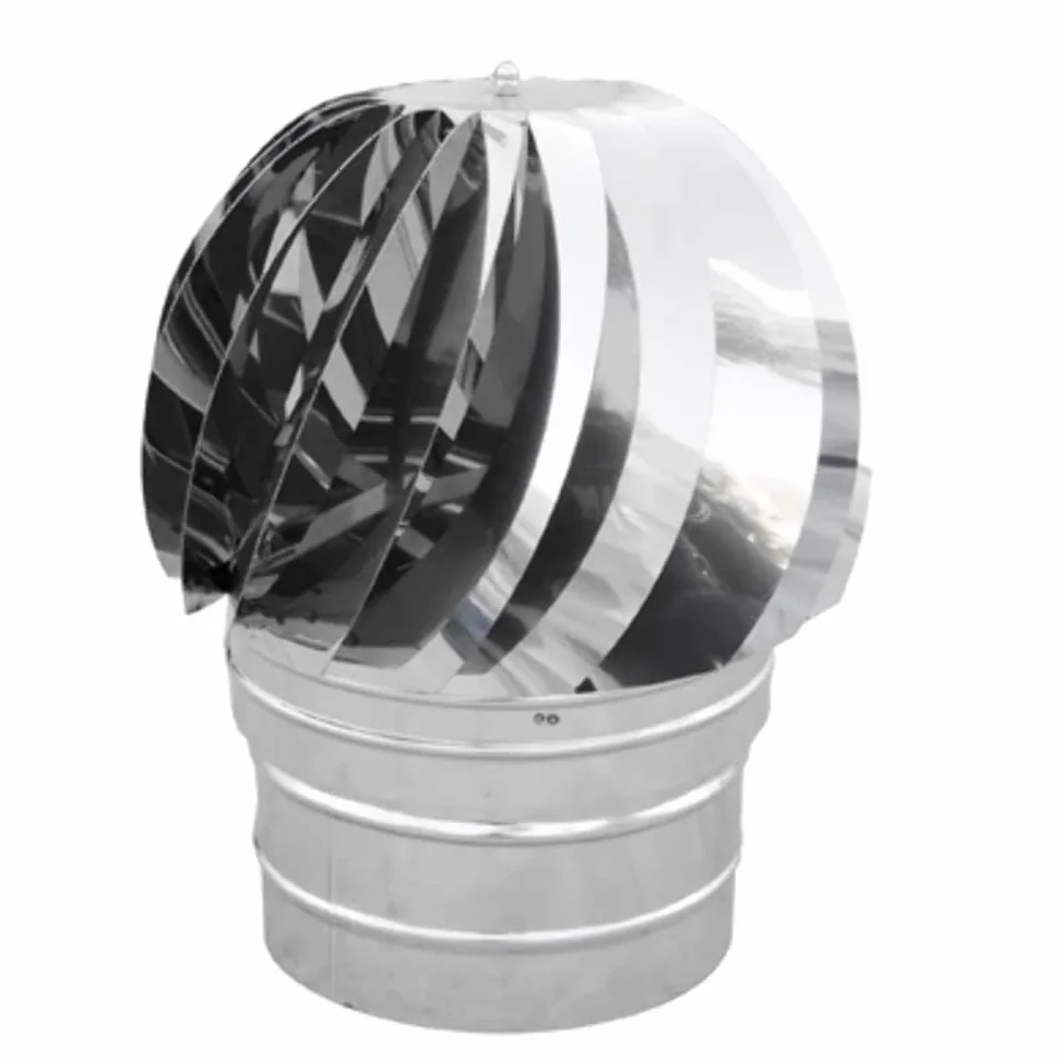 TIRAFUMI BASE TONDA ACCIAIO INOX Diametro 160 mm