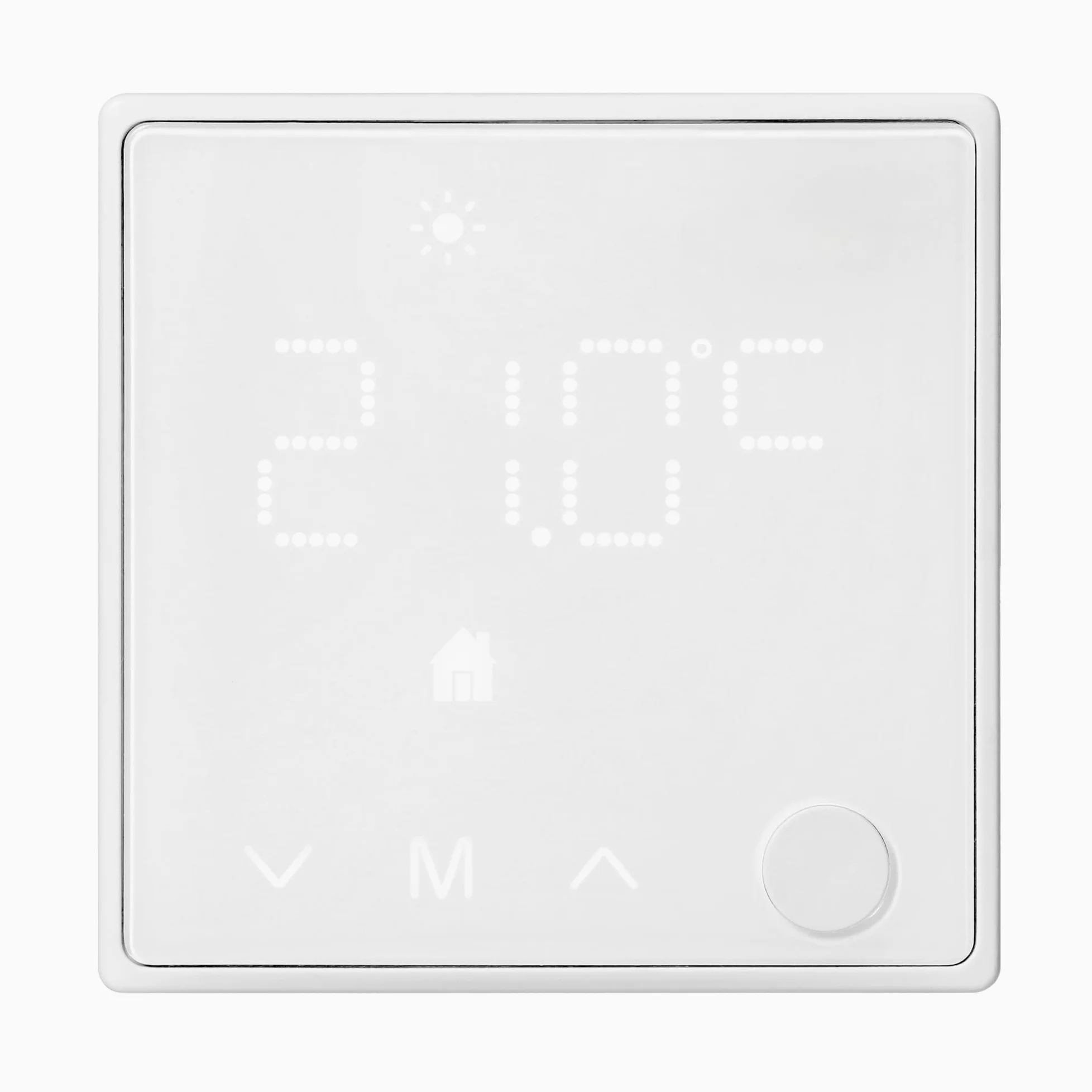 Termostato Wifi Tuya Termostato Smart Programmabile per Caldaia Display LCD 86 x 86 mm 230V Colore Bianco IP20