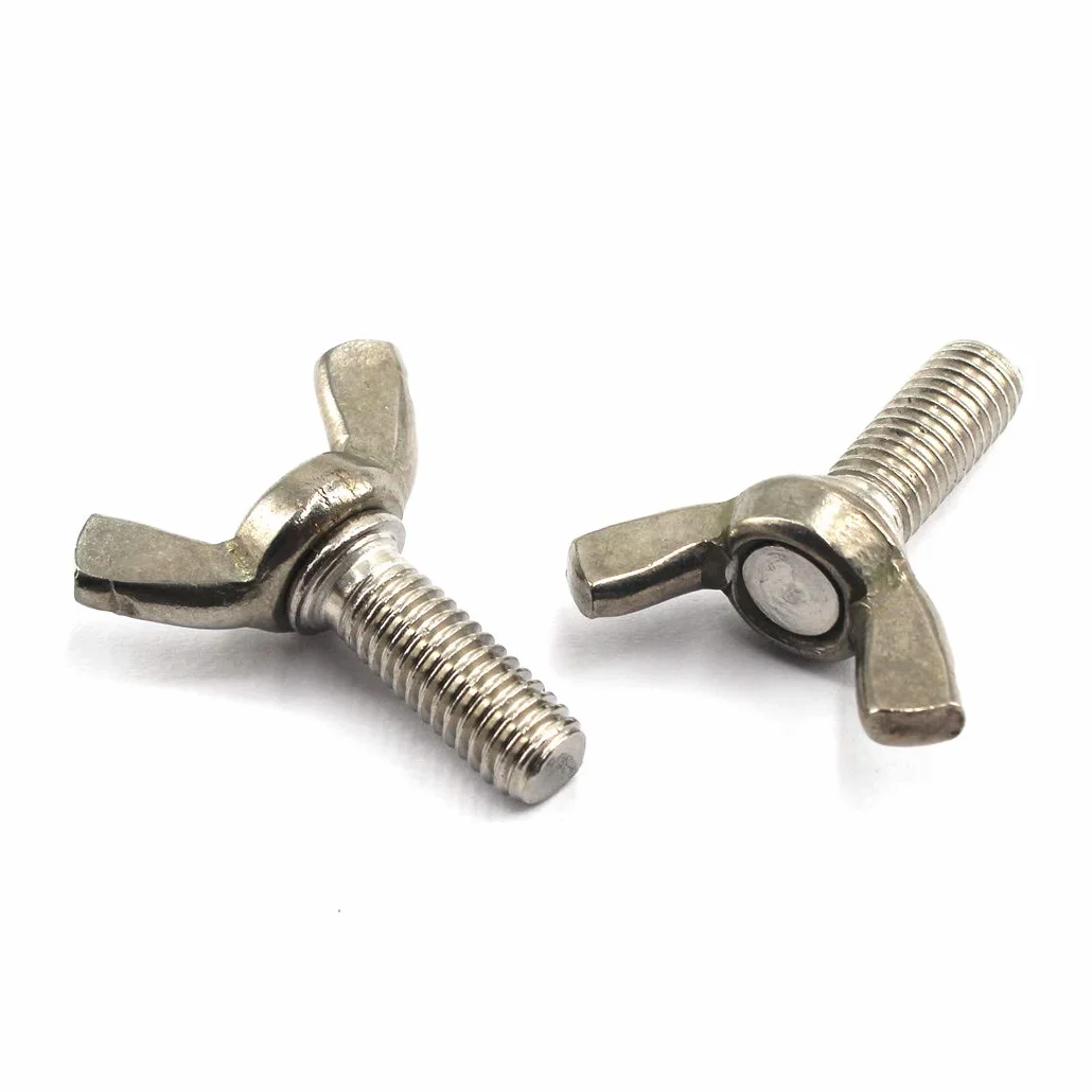 Bullone a farfalla M3 in acciaio inox 304 confezione da 30