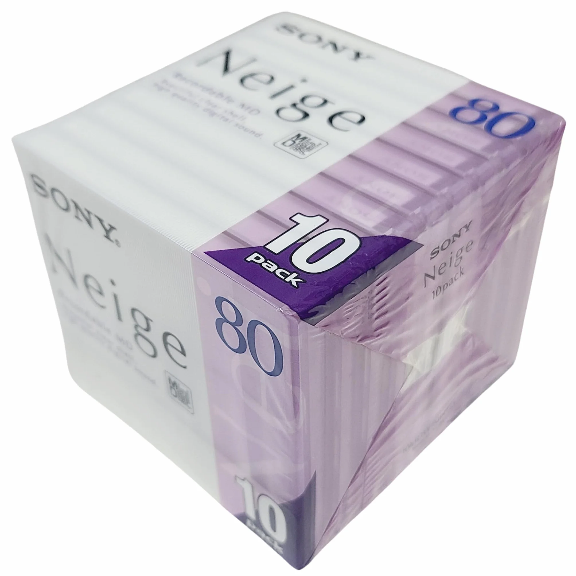 Sony Neige - Confezione da 10 dischi da 80 minuti