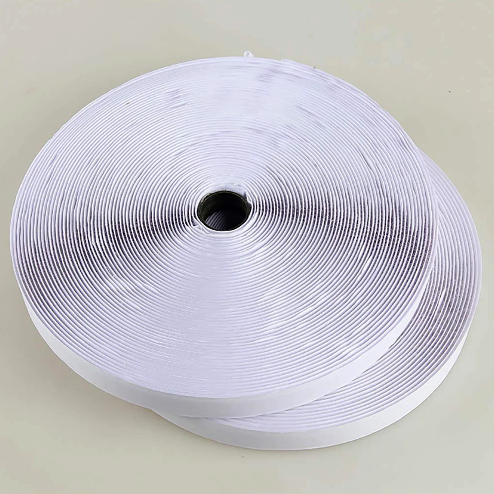 Nastro Autoadesivo Biadesivo 25m, Aderenza Forte Pad Biadesivo con Chiusura a Strappo, per Tende, Finestre e DIY. - Bianca 3cm Larghezza