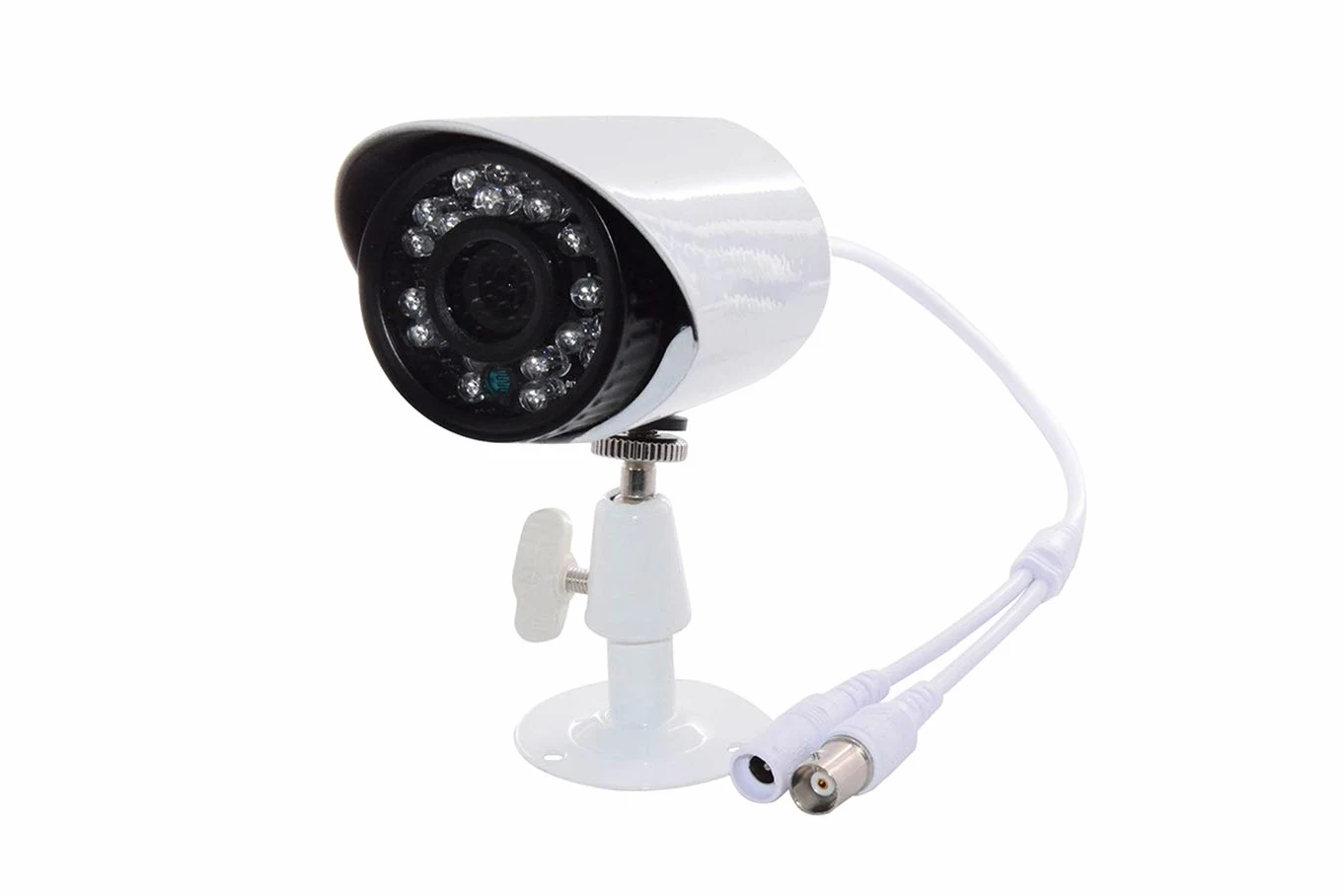 TEMPO DI SALDI Kit Videosorveglianza 4 Canali Telecamere Infrarossi Dvr Alimentatori Prolunghe