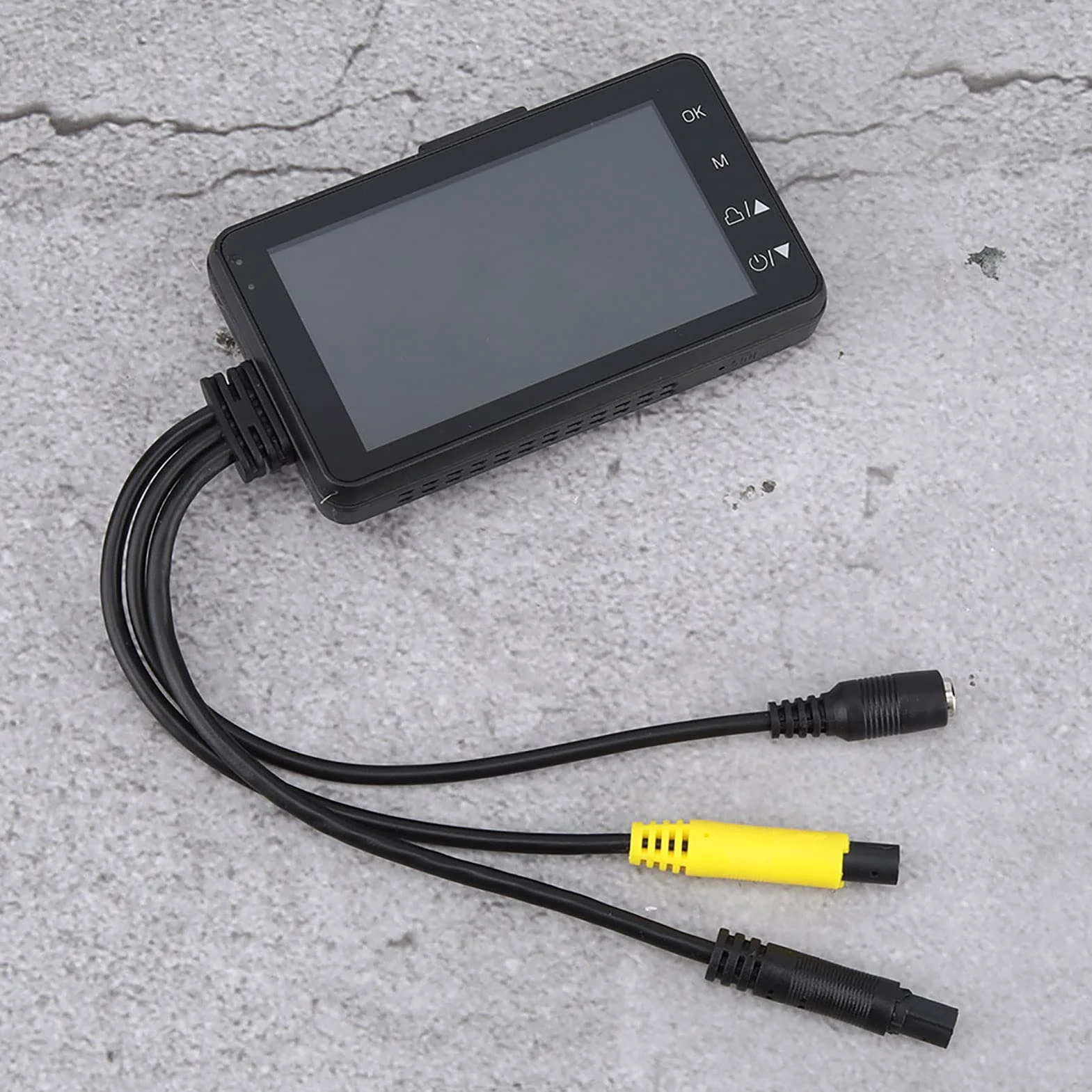 Registratore per Moto, Doppia Fotocamera, Schermo LCD 3 Pollici 720P, IP65 Impermeabile, Telecamera Posteriore, Registrazione della Vista, Utilizzatore di Strada, Viaggiatori, Ciclisti, Sicurezza Moto