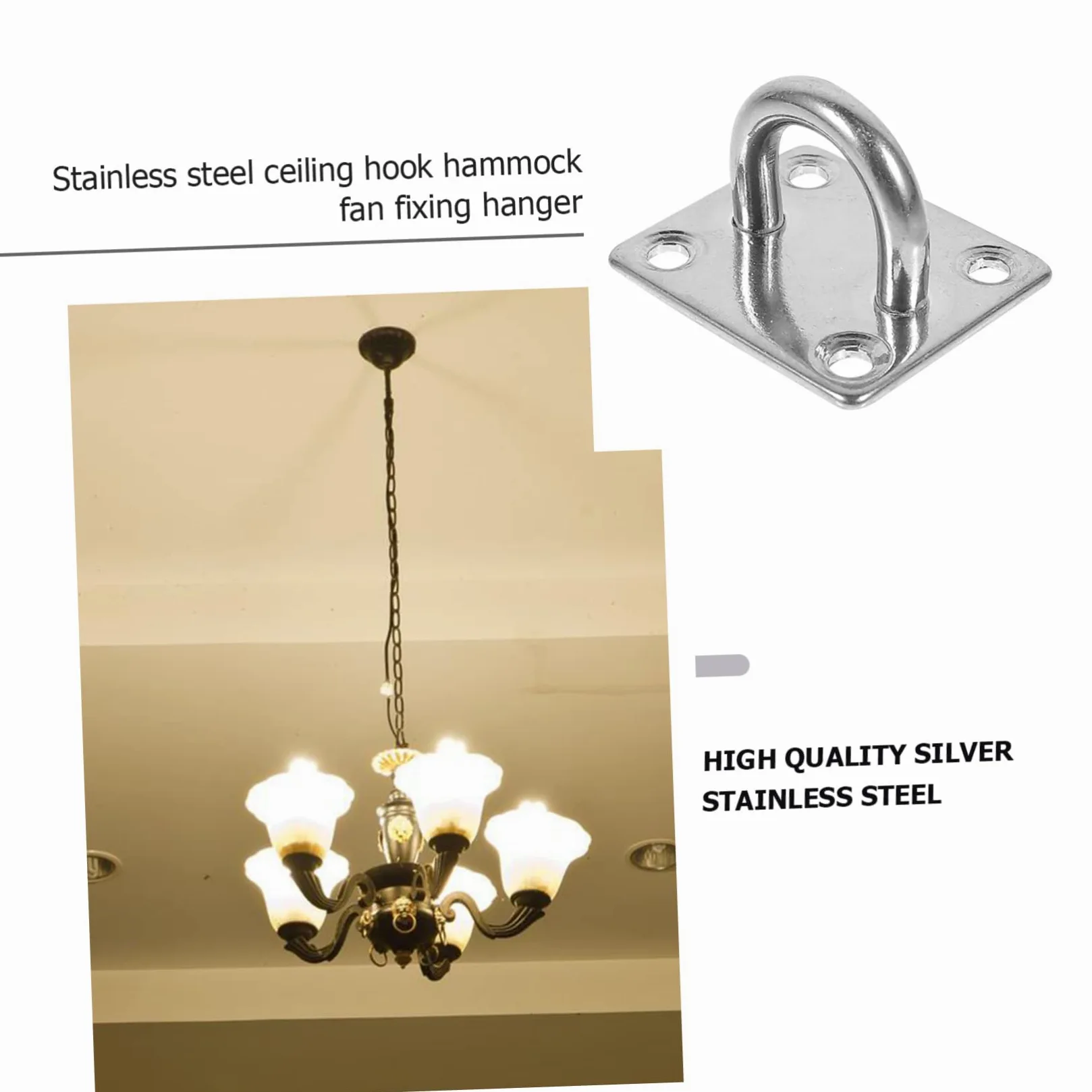 Alipis 3 Set Appendiabiti Da Soffitto Multiuso Dovere Sospeso Gancio A Soffitto Gancio Portaborse Gancio Per Lampadari Gancio Da Soffitto Multiuso Ganci Da Soffitto Affidabili 4 Pezzi*3