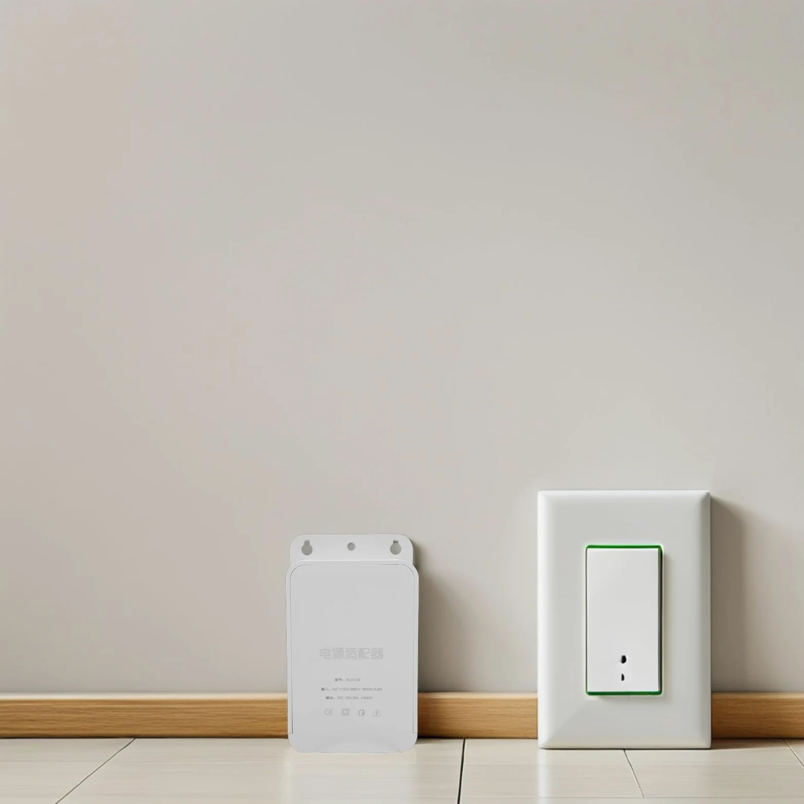 Healeved Scatola di Giunzione Elettrica Design in Plastica Bianca Gestione Integrata Dell'alimentazione per Telecamere di Sicurezza per Installazioni Esterne