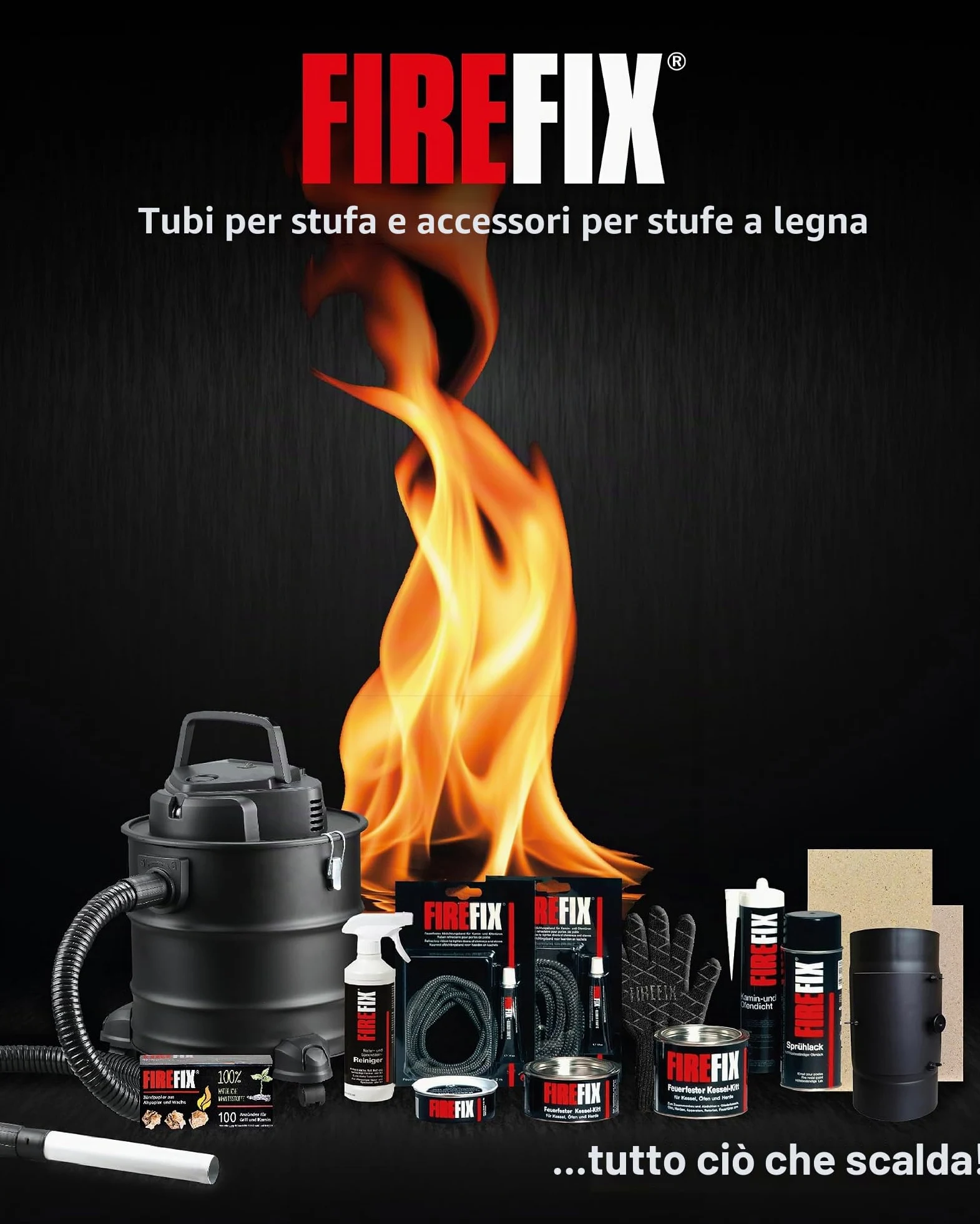 Tubo a gomito in acciaio spesso 2 mm (tubo fumo) di diametro 150 mm, per stufe e fuochi da camino, Senotherm, grigio scuro, regolabile a 0 – 45 gradi, senza porta di pulizia