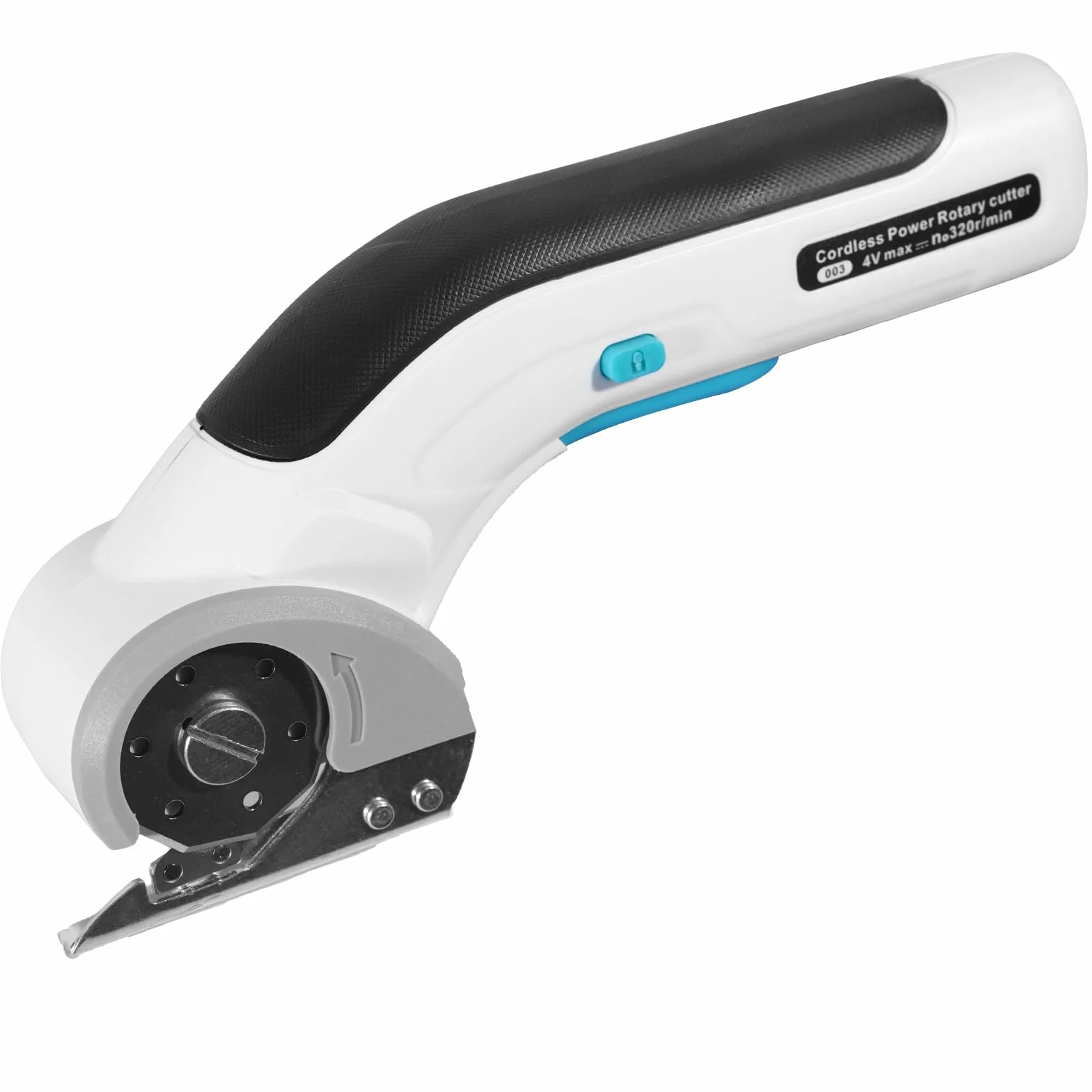 Taglierina per Cartone Elettrica 3,7 V 2000 mAh 2 Lame Autoaffilanti