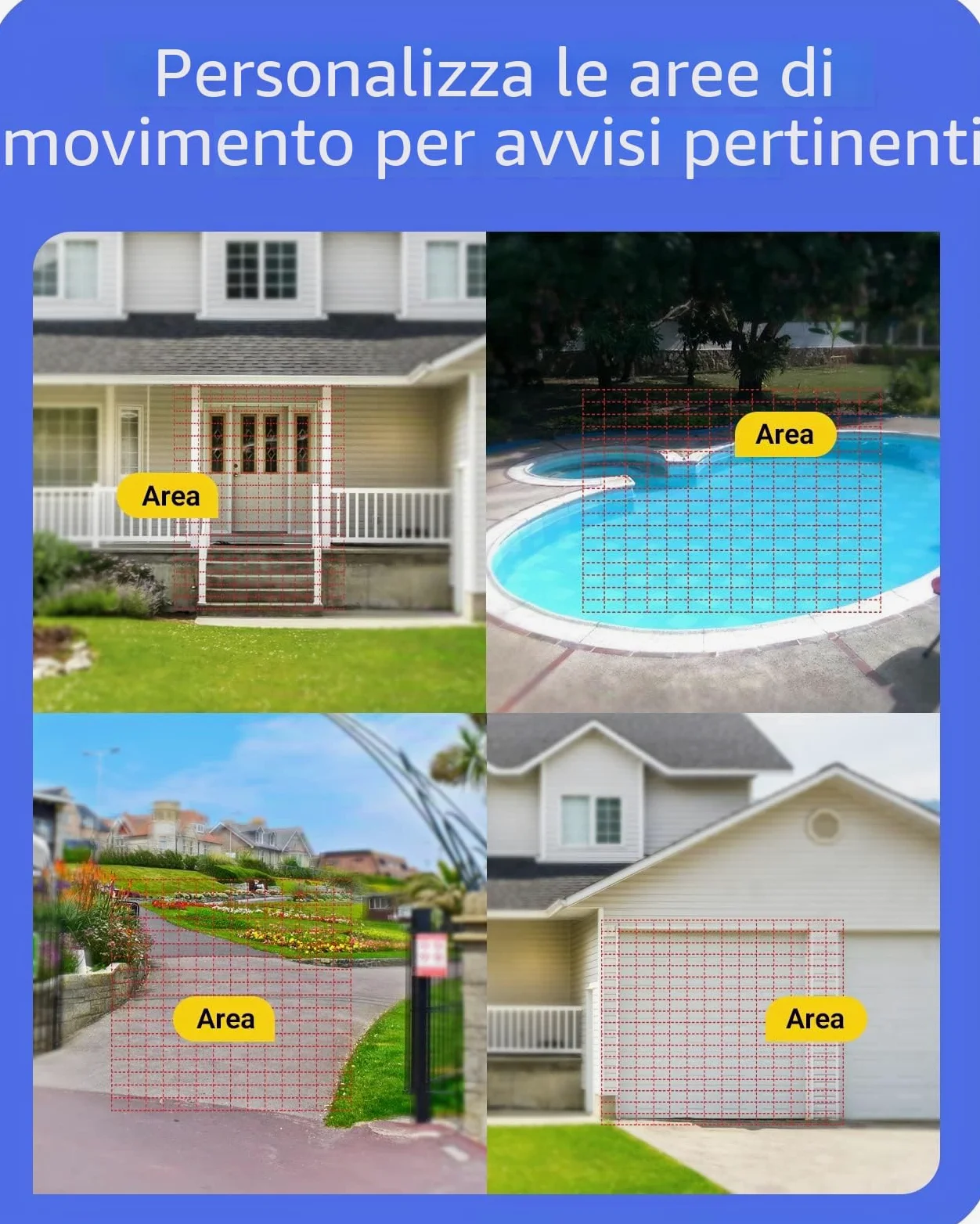 ANNKE Sistema di sorveglianza 8CH PoE NVR per registrazione 24/7, sicurezza interna ed esterna, supporta 8 X 6MP/5MP/1080p/720p HD PoE IP, H.265+ (HDD non incluso)